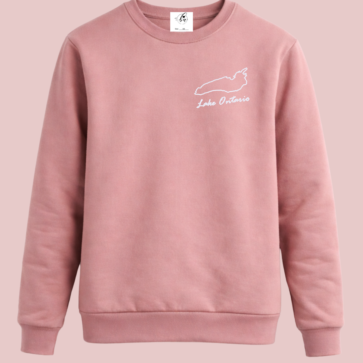 Lake Ontario Embroidered Signature Sweater {Pre-Sale}