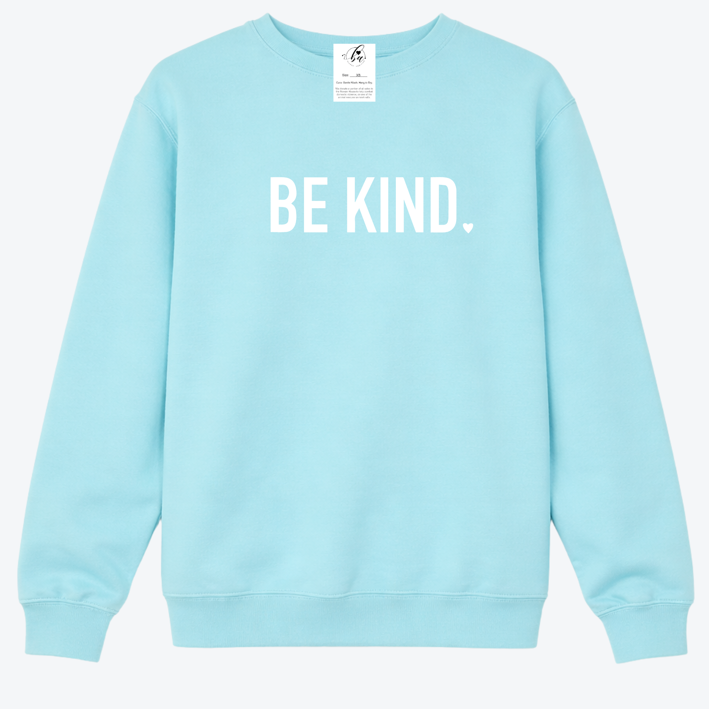 Be Kind {Bold} Cozy Crew Neck Sweater