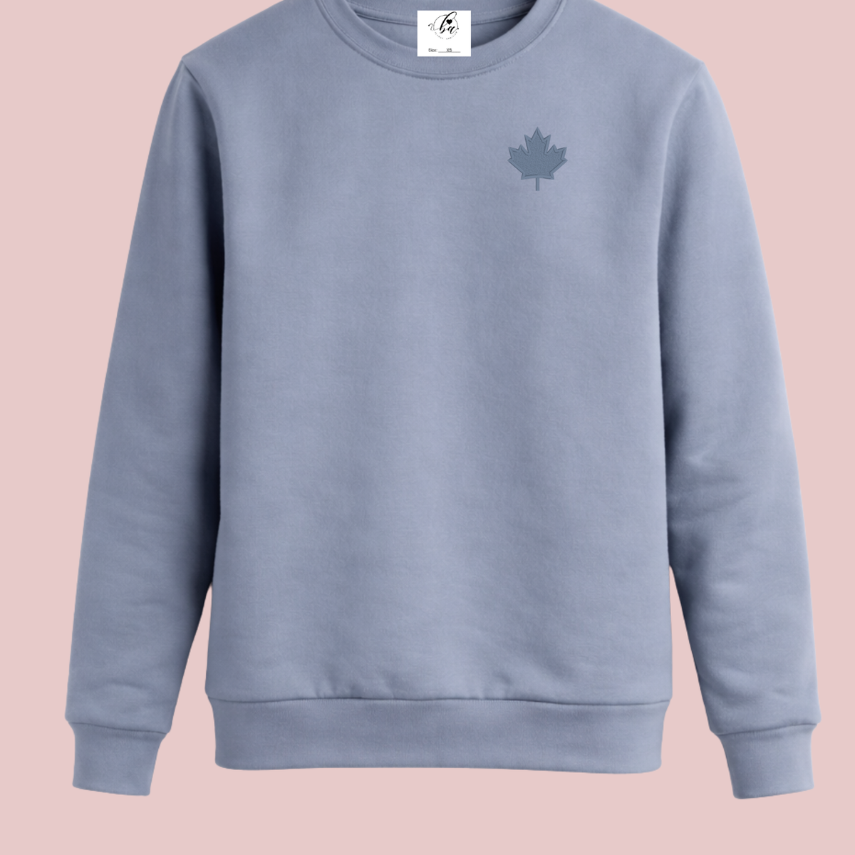 Maple Leaf Embroidered Signature Sweater {Pre-Sale}