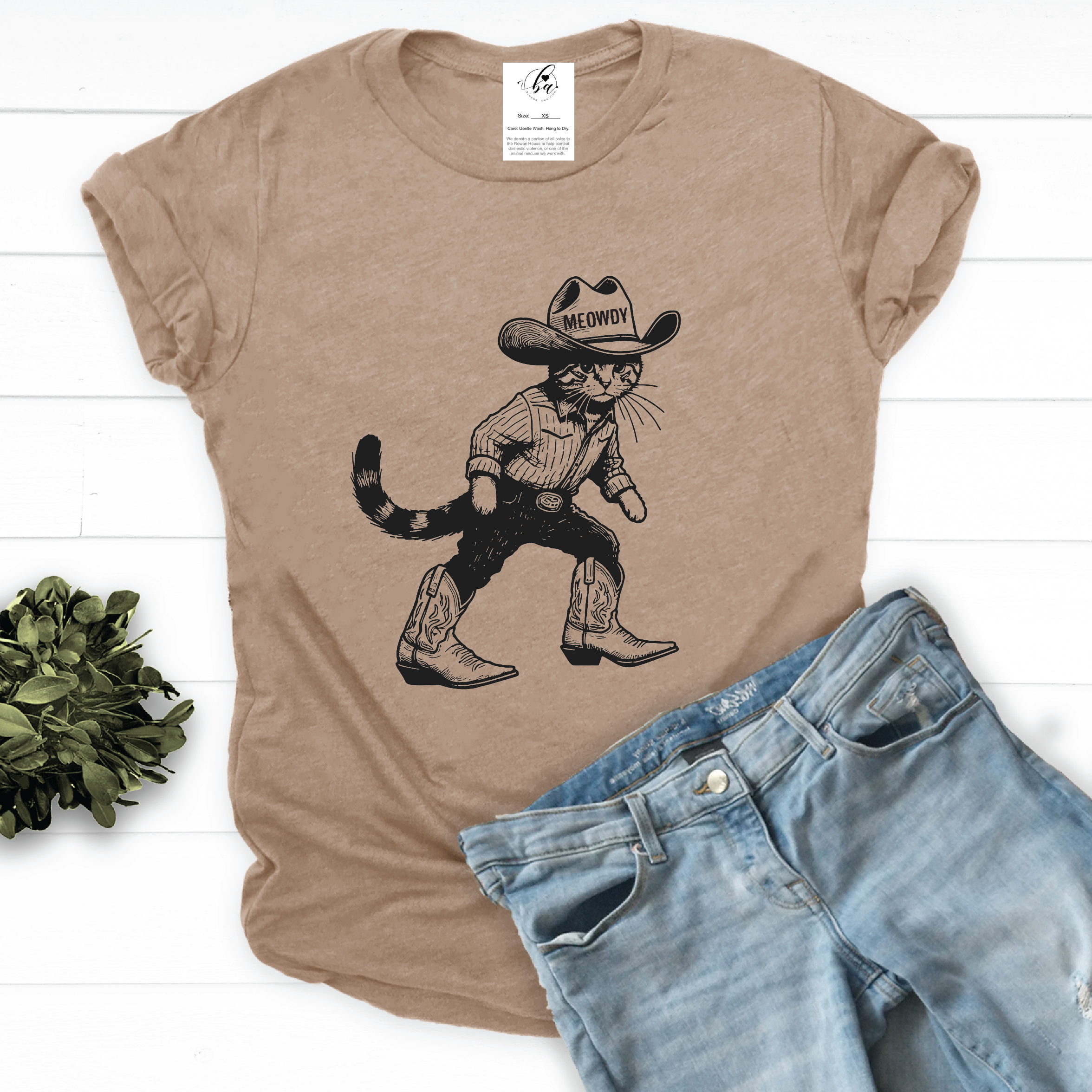 Meowdy Tee
