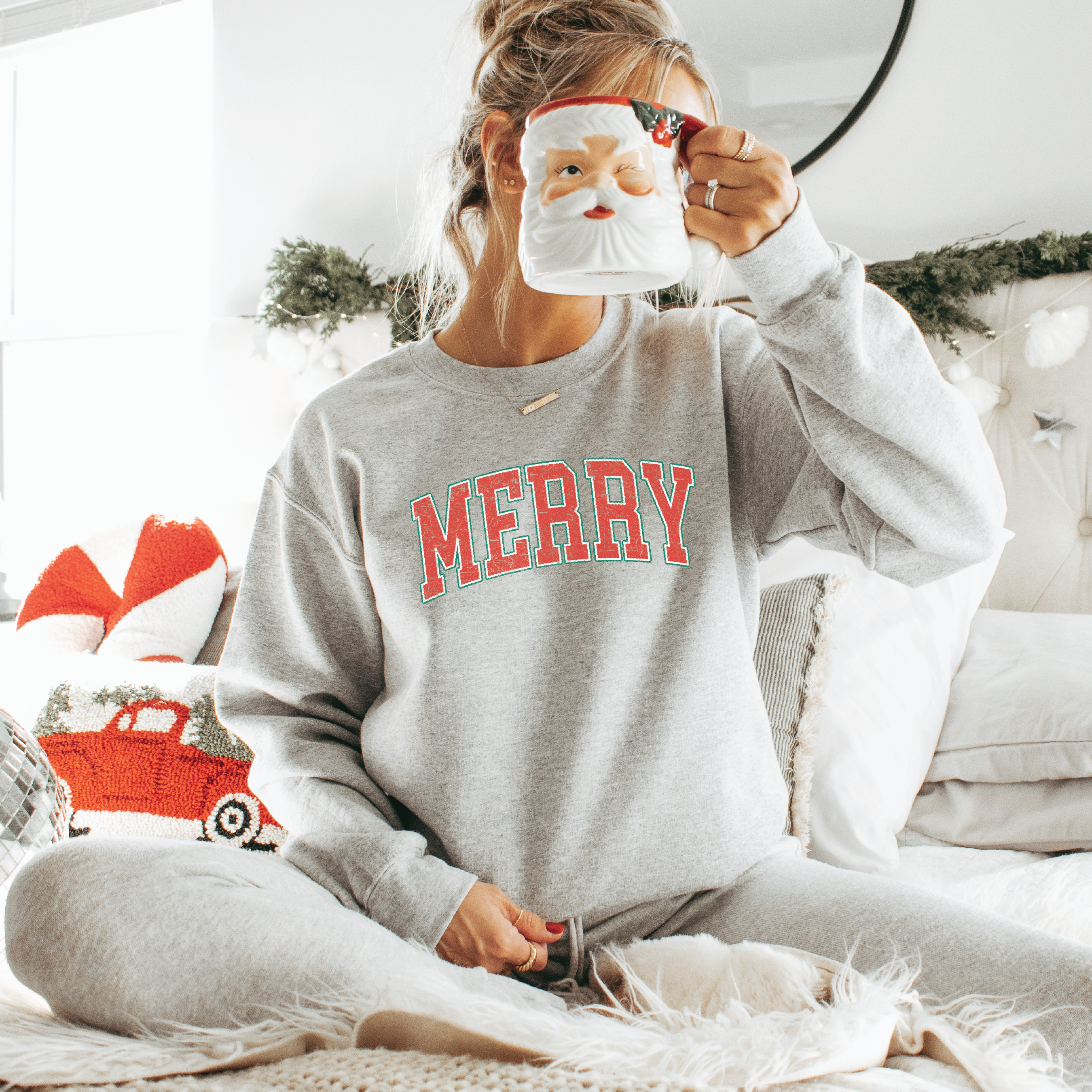 Merry {Multi Color} Classic Crew Neck Sweater