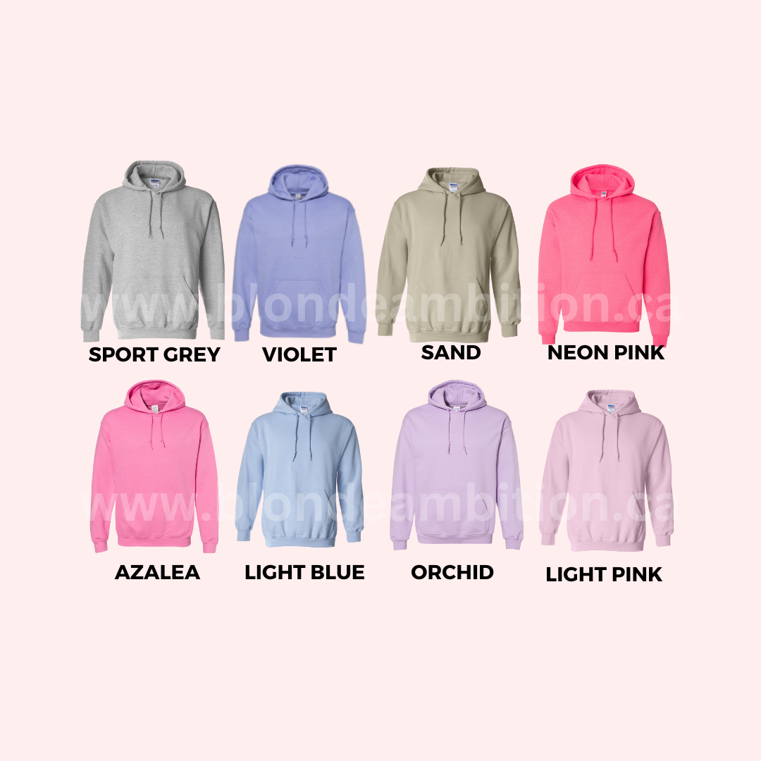 Butterfly Kisses Embroidered Classic Hoodie