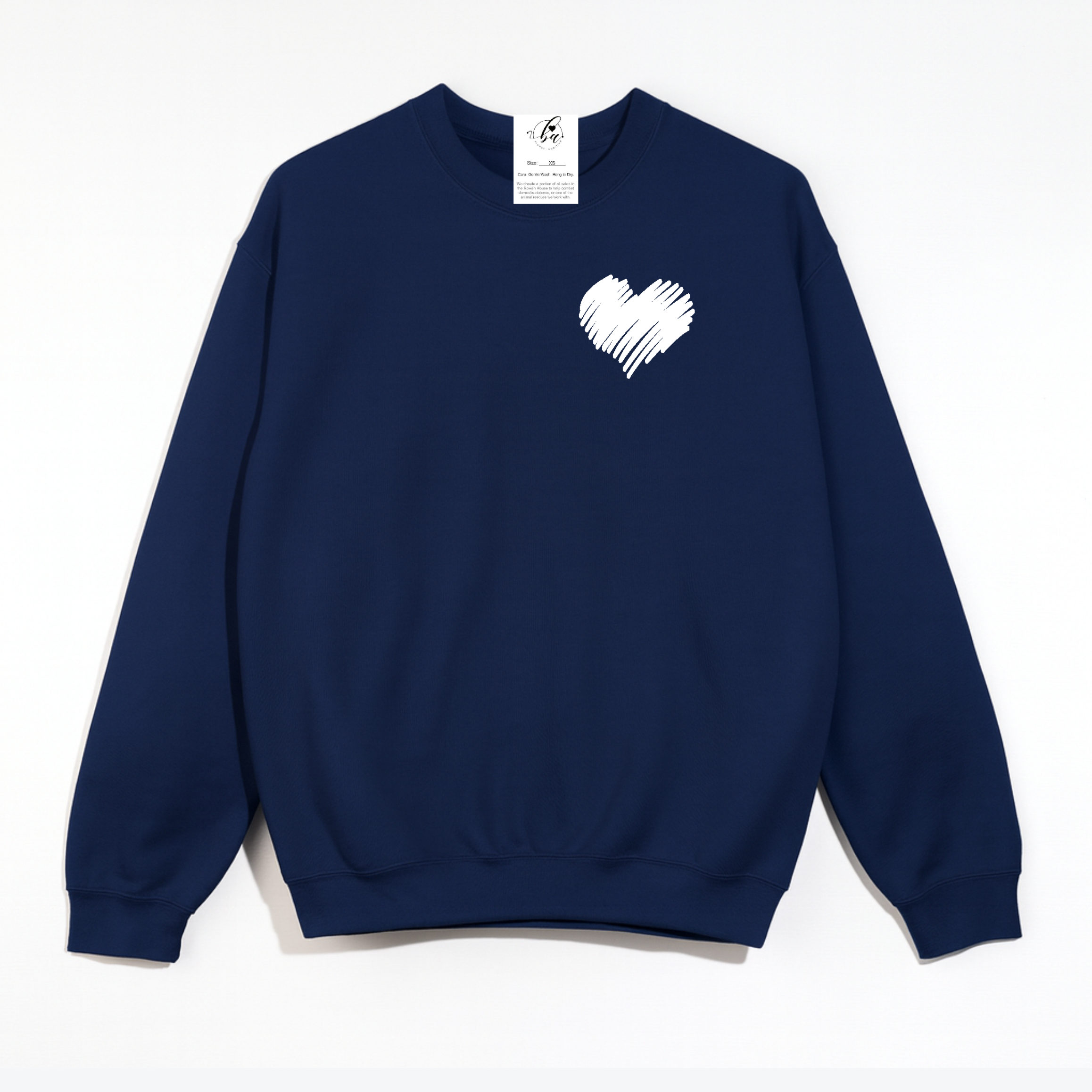 Kind Hearted Cozy Crew Neck Sweater