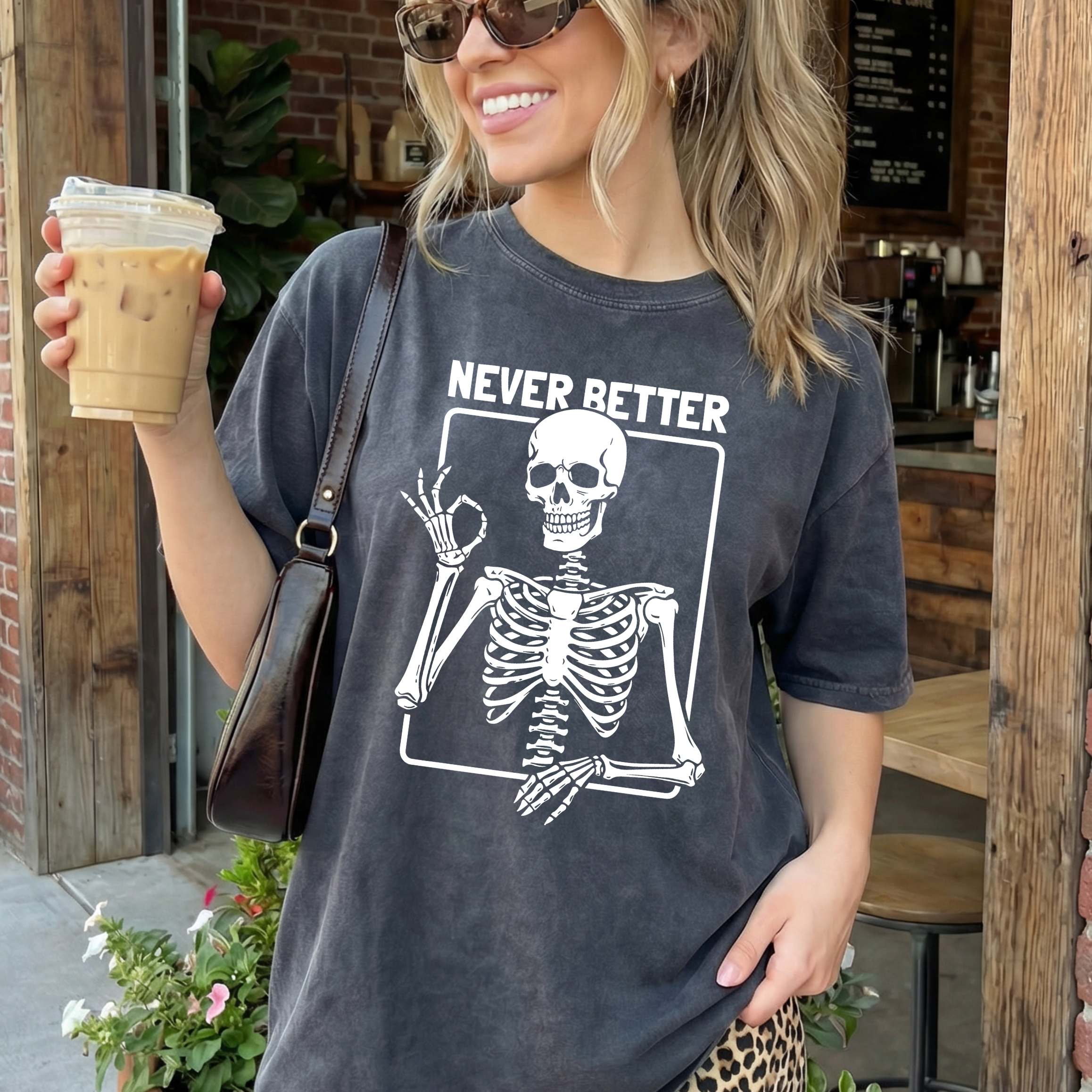 Never Better Heavy Weight Tee (Boxier Style)