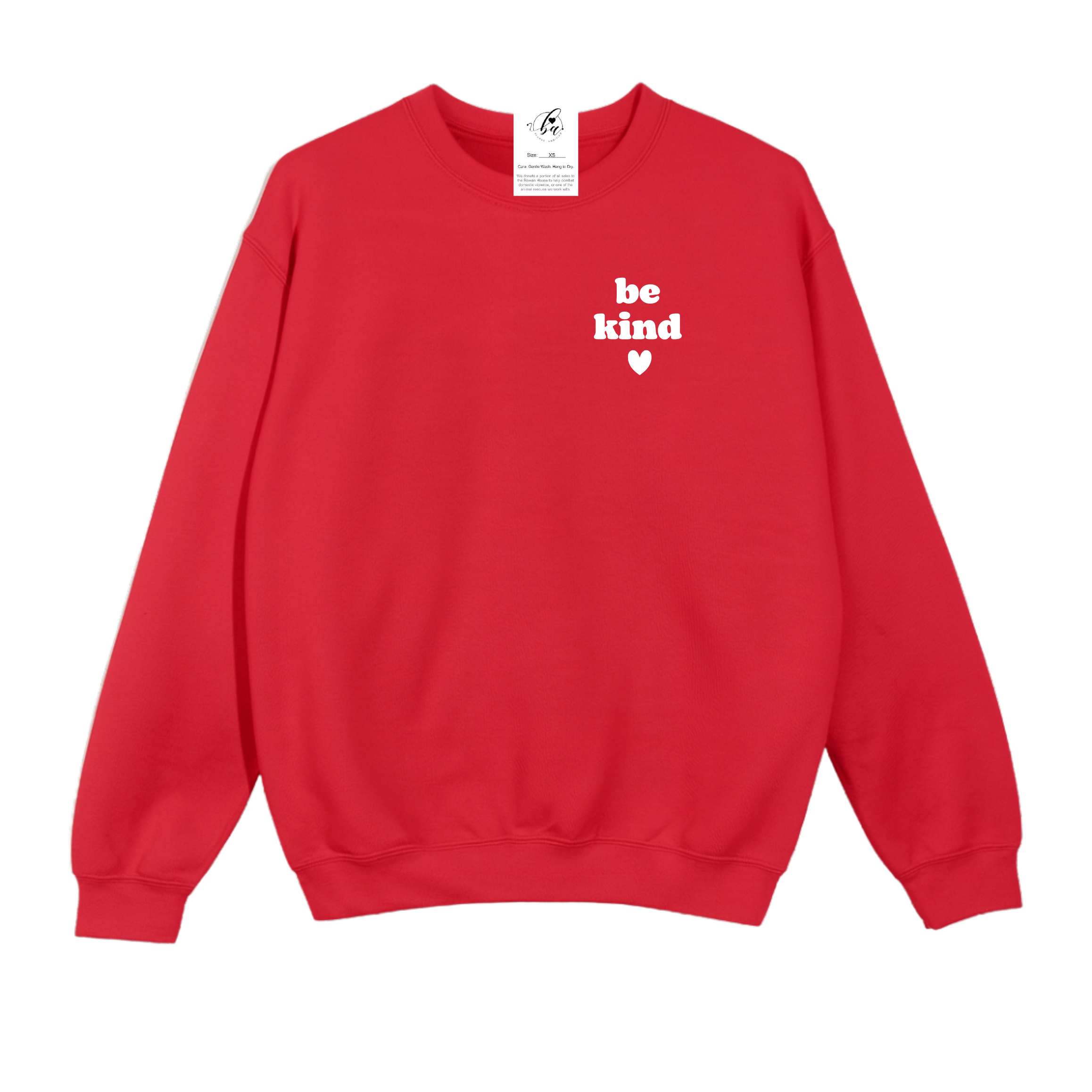 Be Kind {Crest} Cozy Crew Neck Sweater