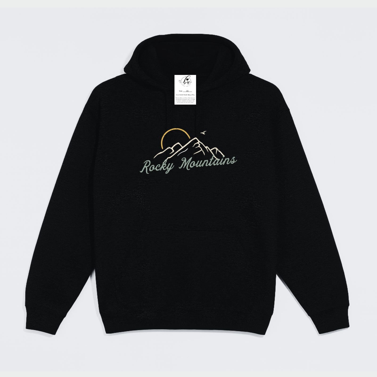 Rocky Mountains Cozy Hoodie