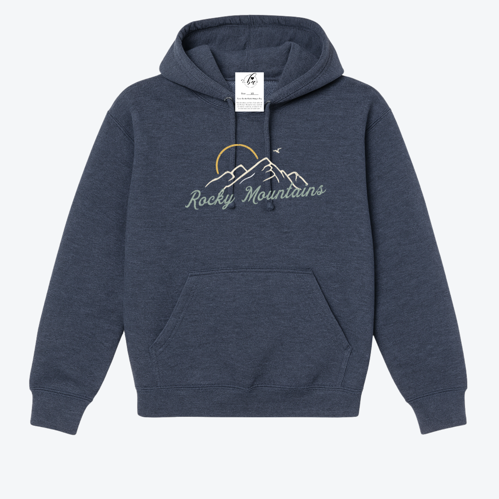 Rocky Mountains Cozy Hoodie