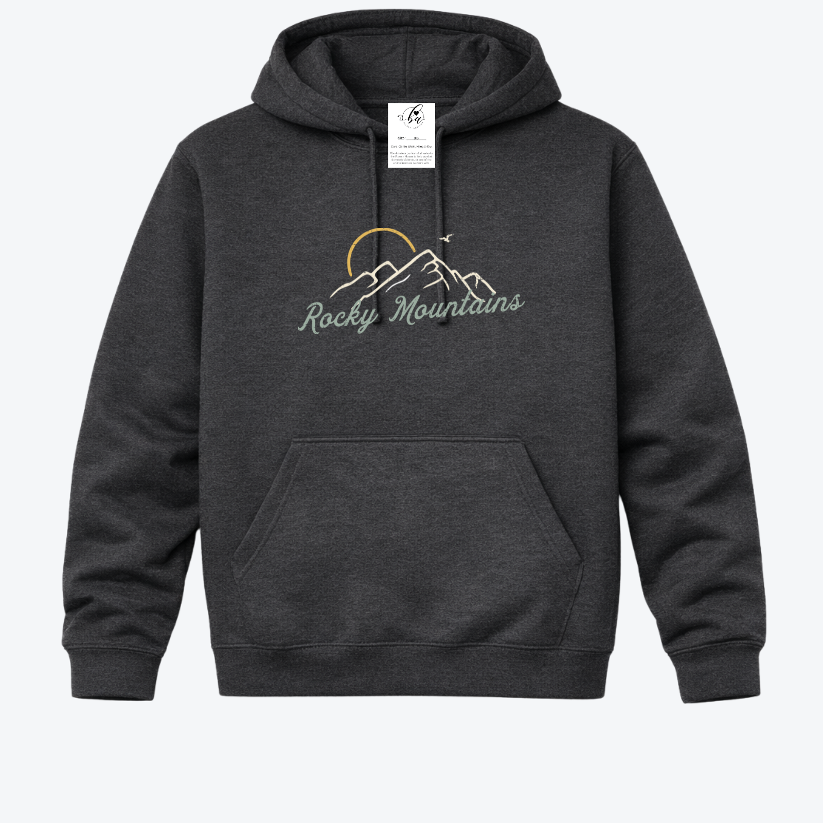 Rocky Mountains Cozy Hoodie