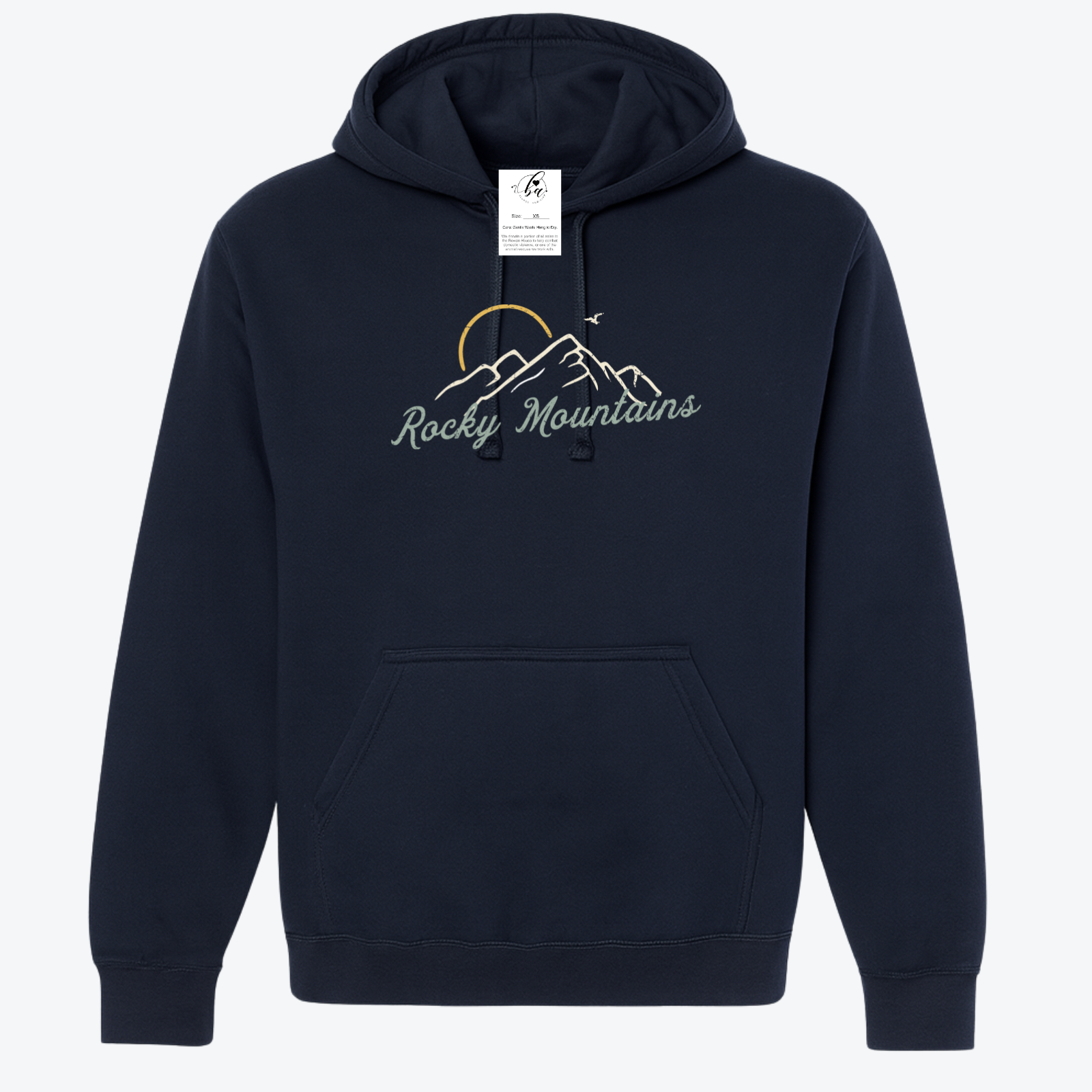 Rocky Mountains Cozy Hoodie