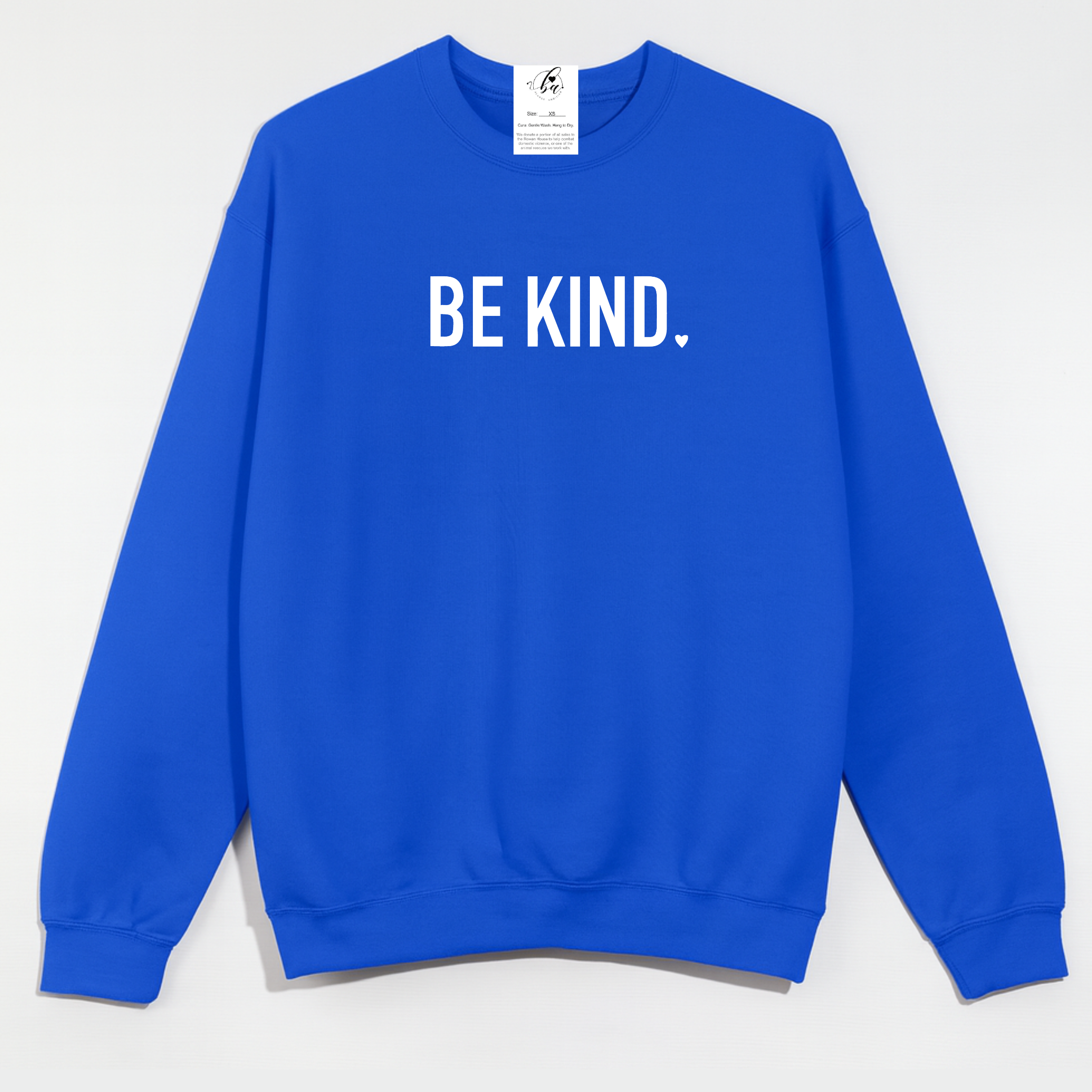 Be Kind {Bold} Cozy Crew Neck Sweater