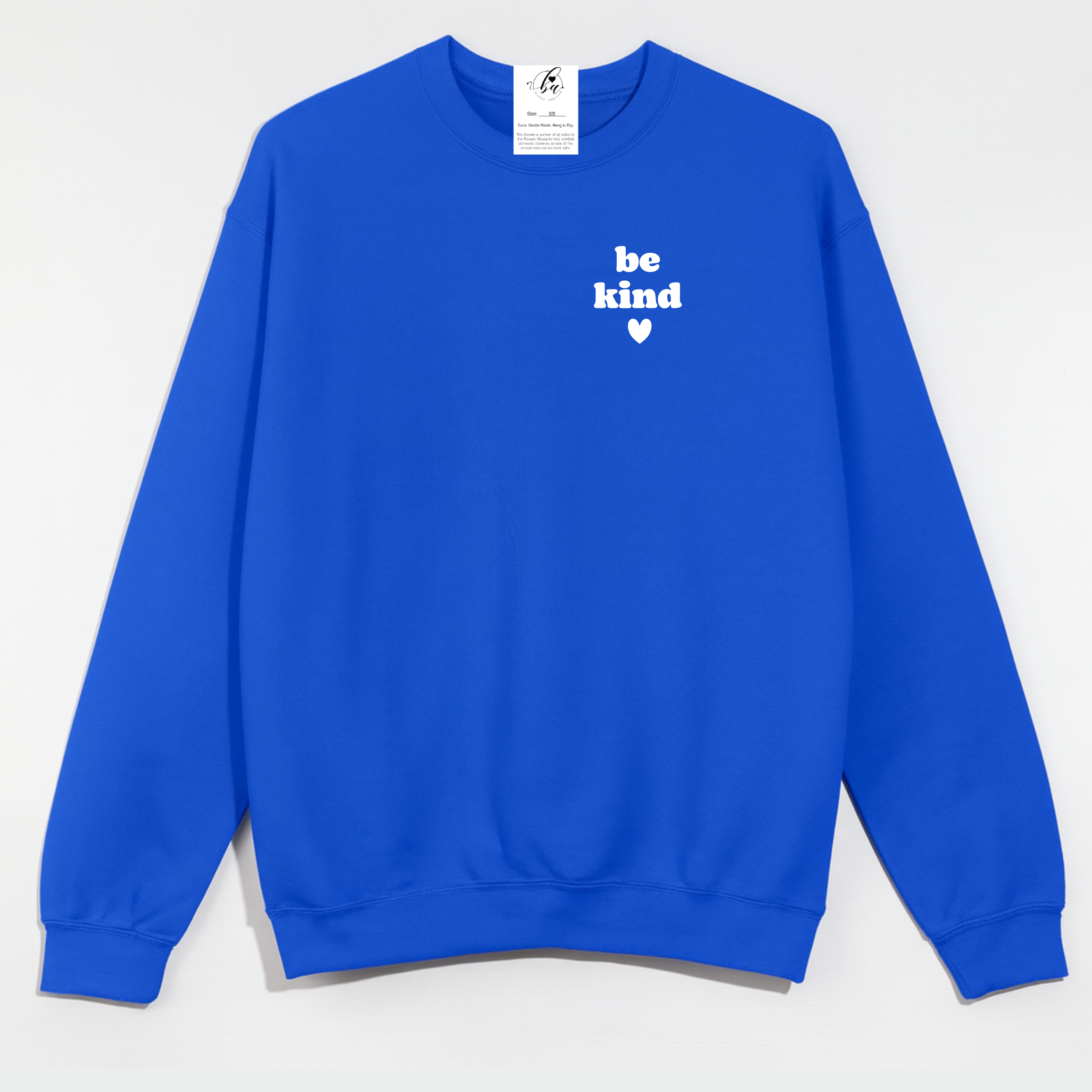 Be Kind {Crest} Cozy Crew Neck Sweater