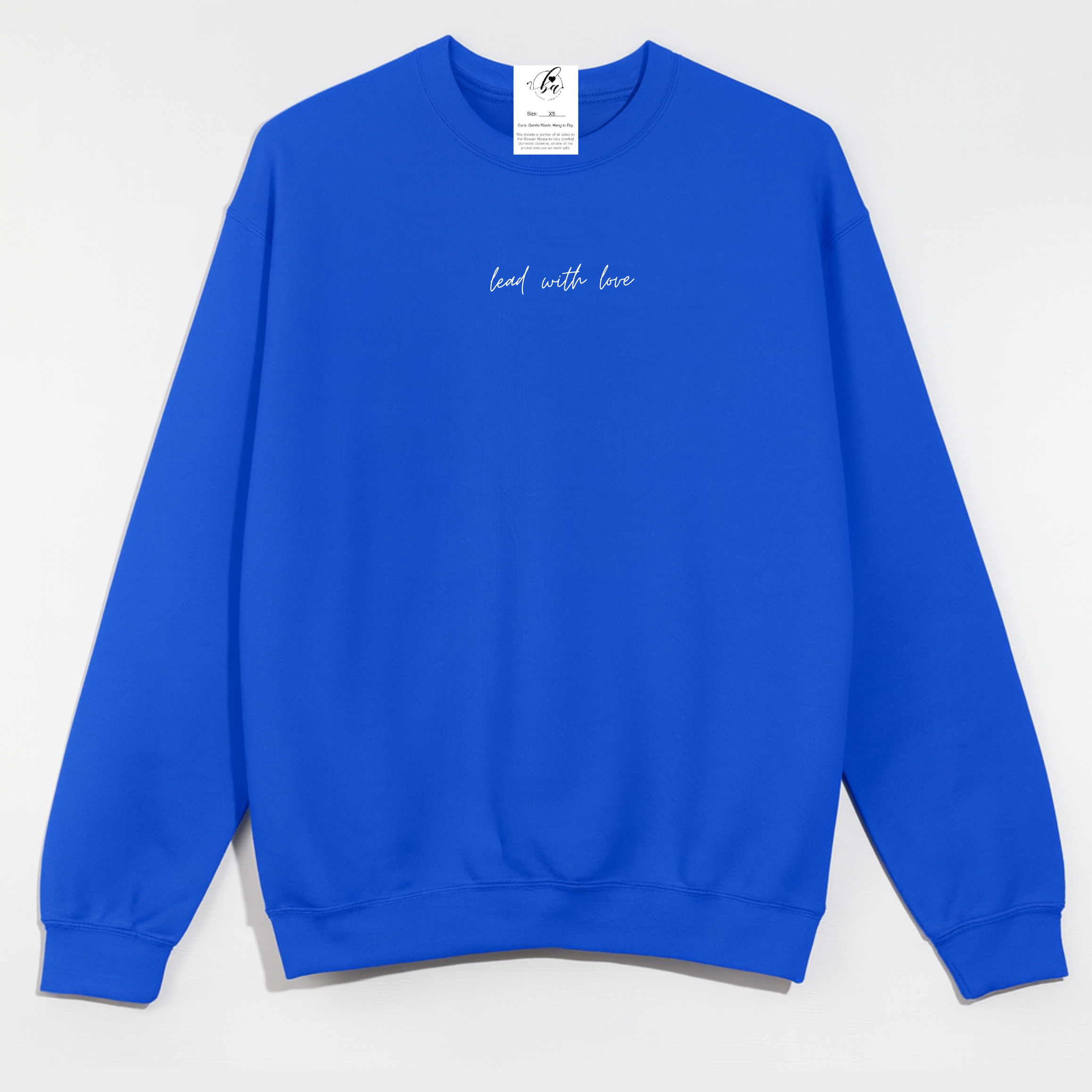 Lead With Love Cozy Crew Neck Sweater