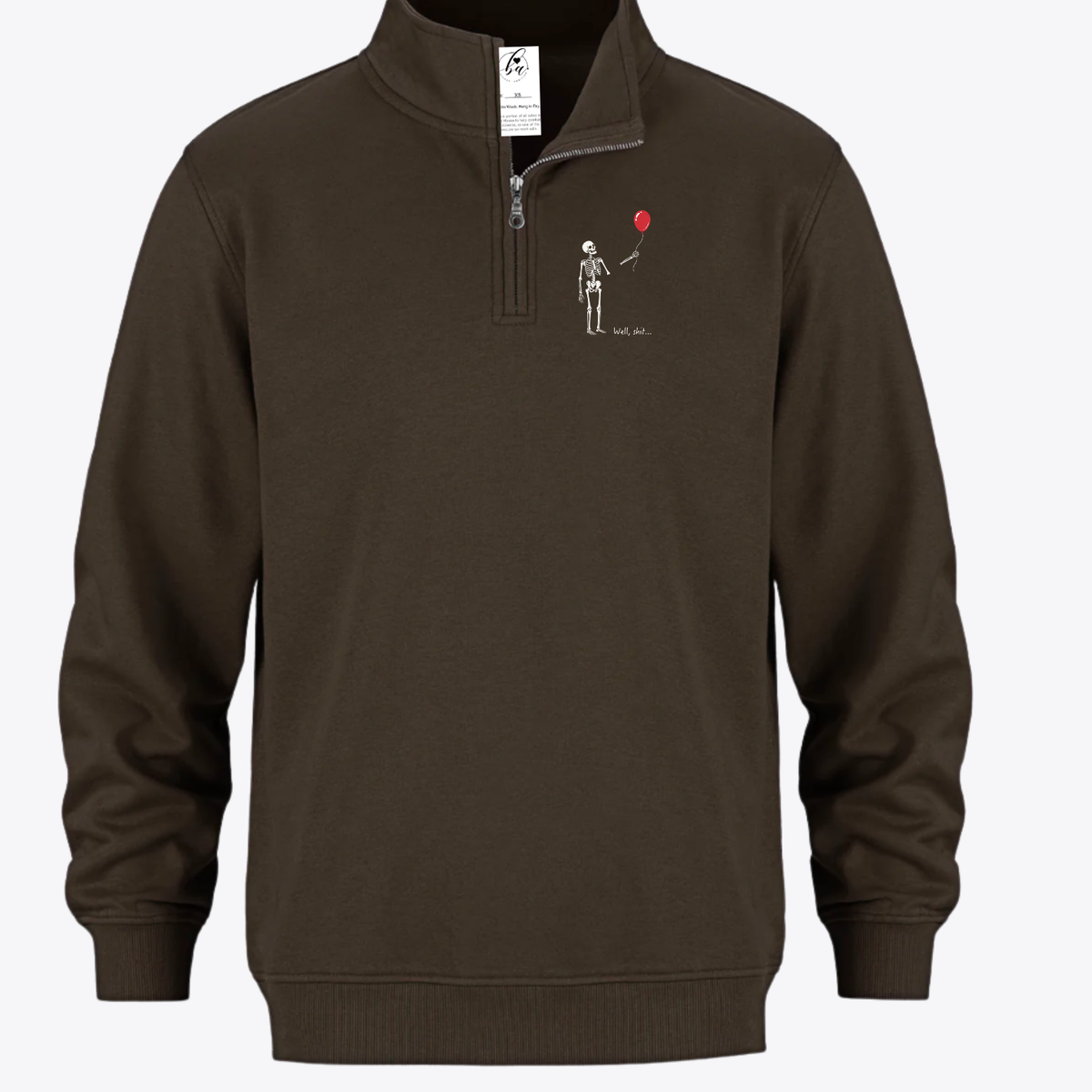 Well, Shit... Ultra Soft 1/4 Zip Sweater