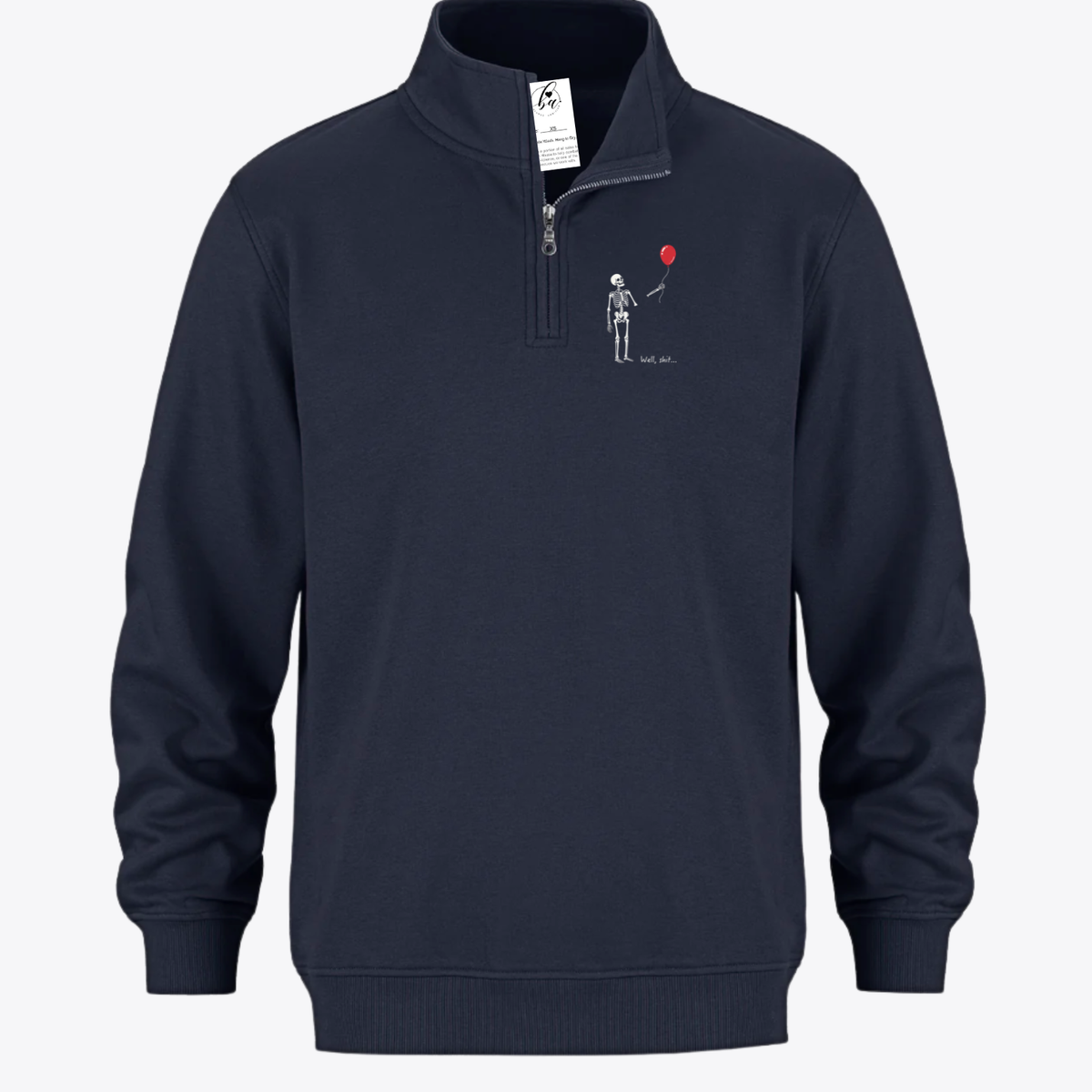 Well, Shit... Ultra Soft 1/4 Zip Sweater