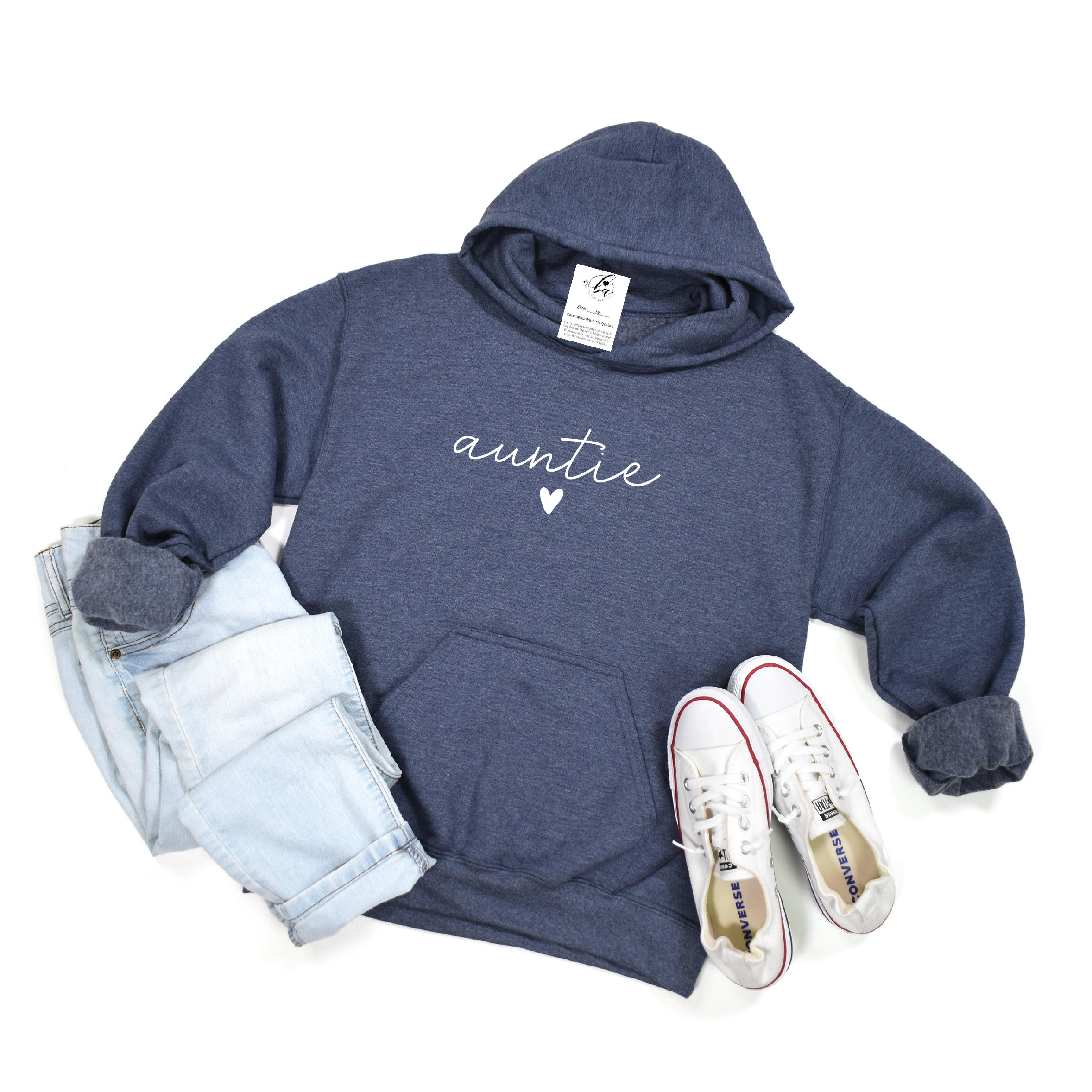 auntie ❤️ {Script} Cozy HOODIE