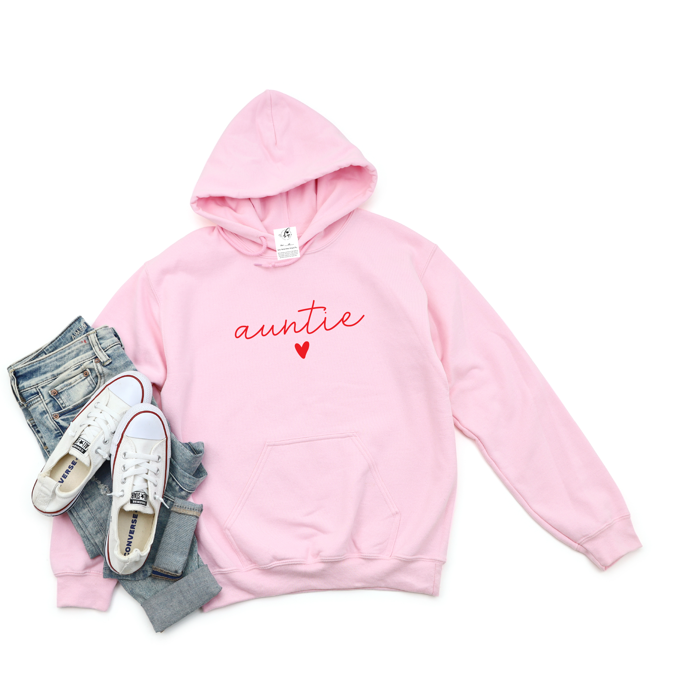 auntie ❤️ {Script} Cozy HOODIE