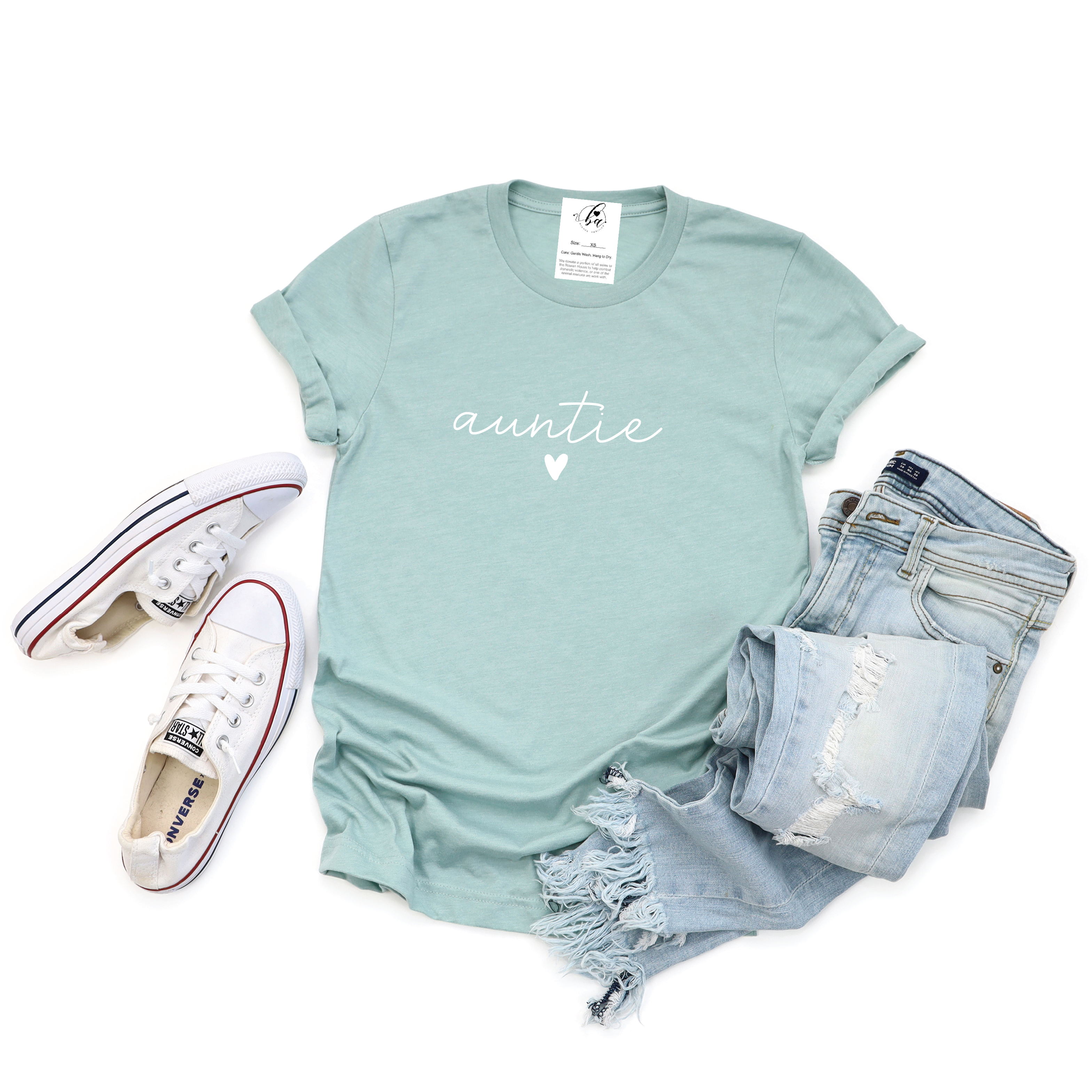 auntie ❤️ {Script} Tee