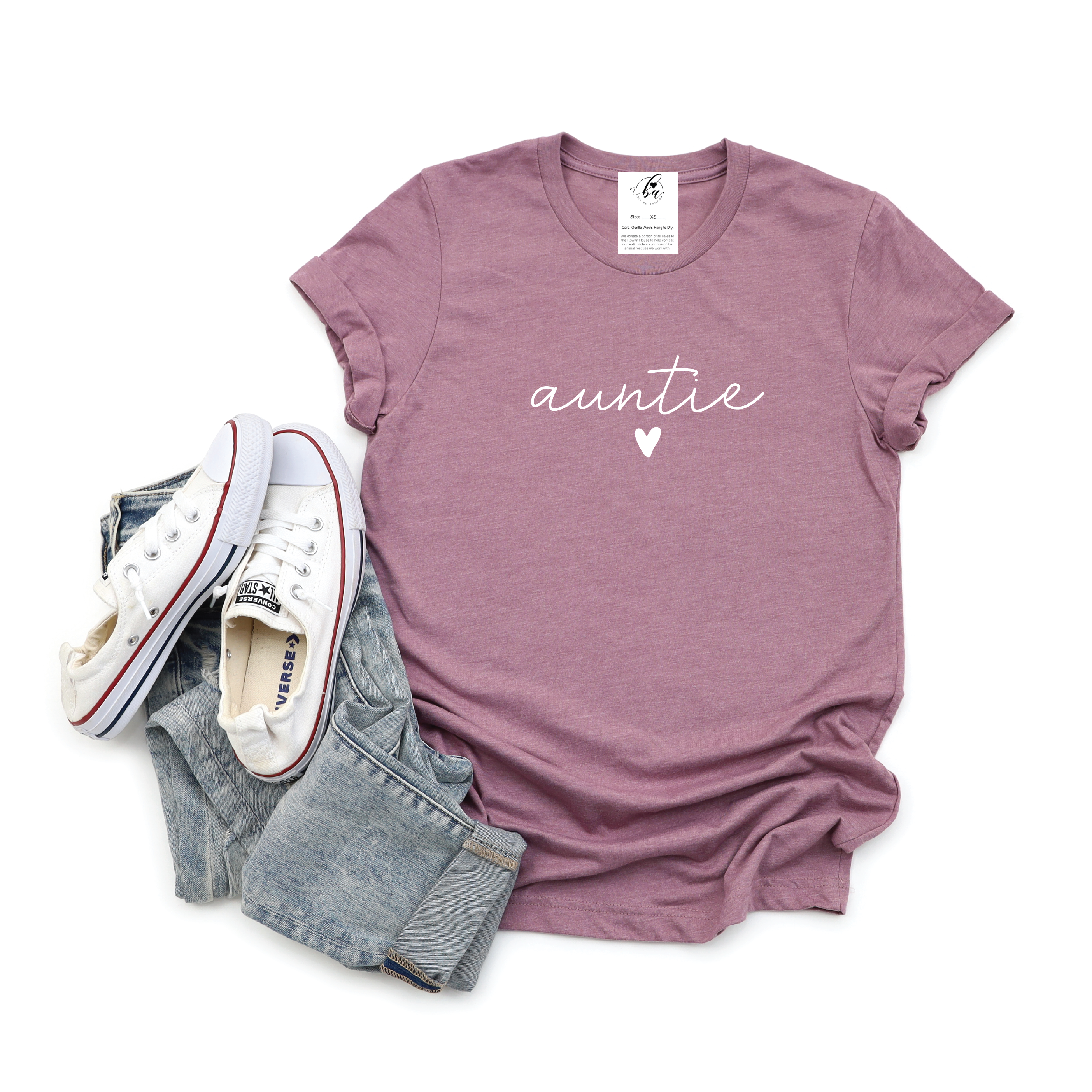 auntie ❤️ {Script} Tee