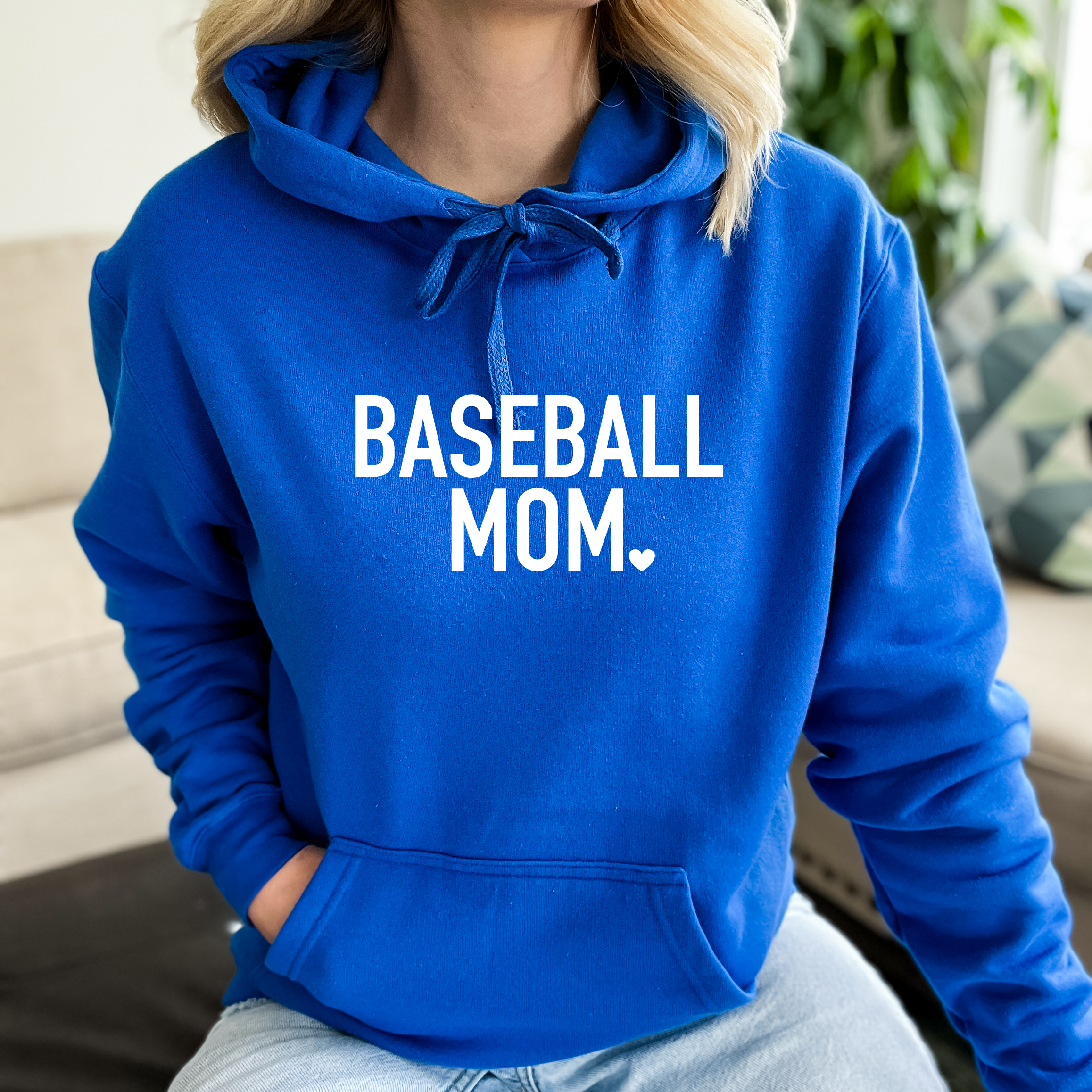 BASEBALL Mom {Bold} Cozy HOODIE