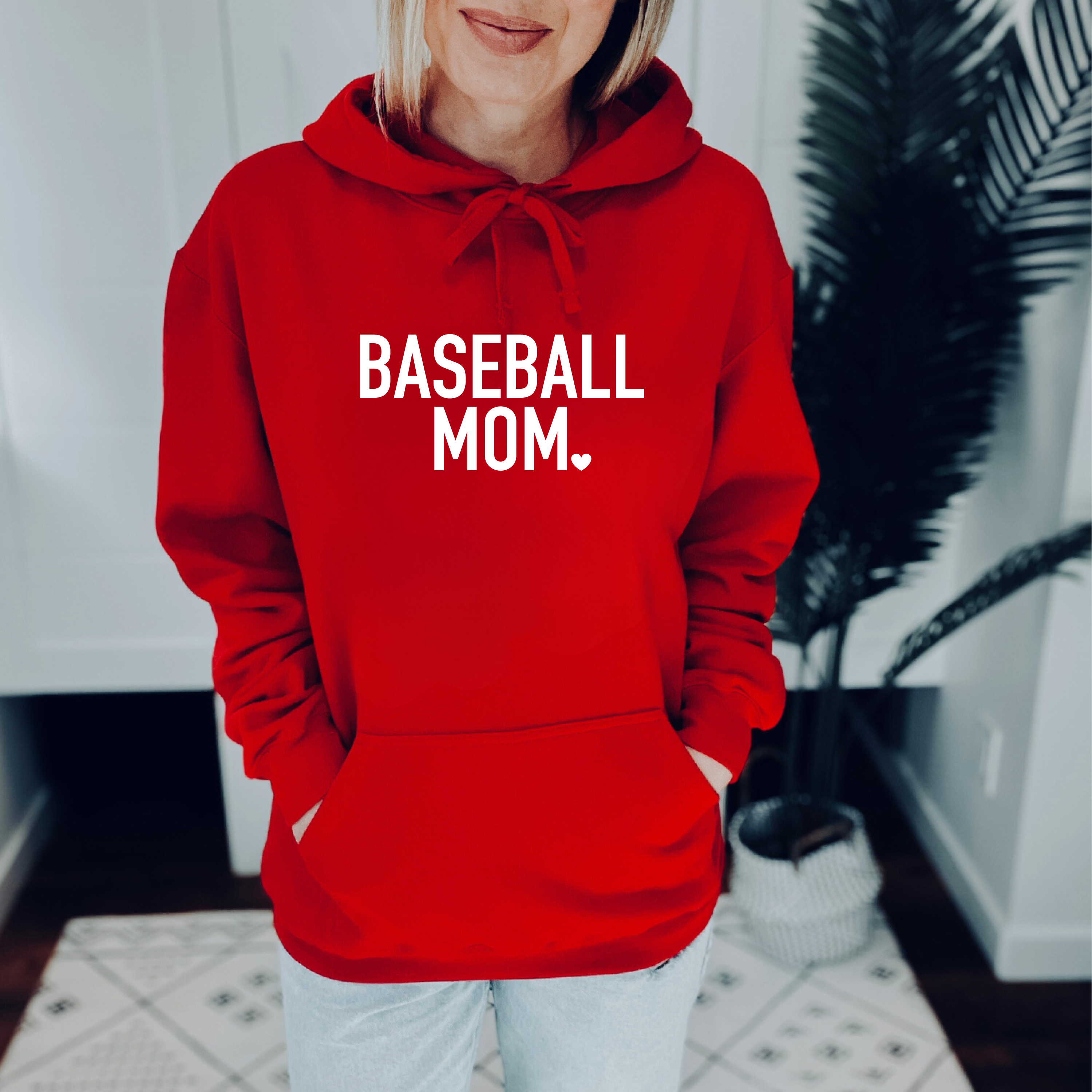 BASEBALL Mom {Bold} Cozy HOODIE