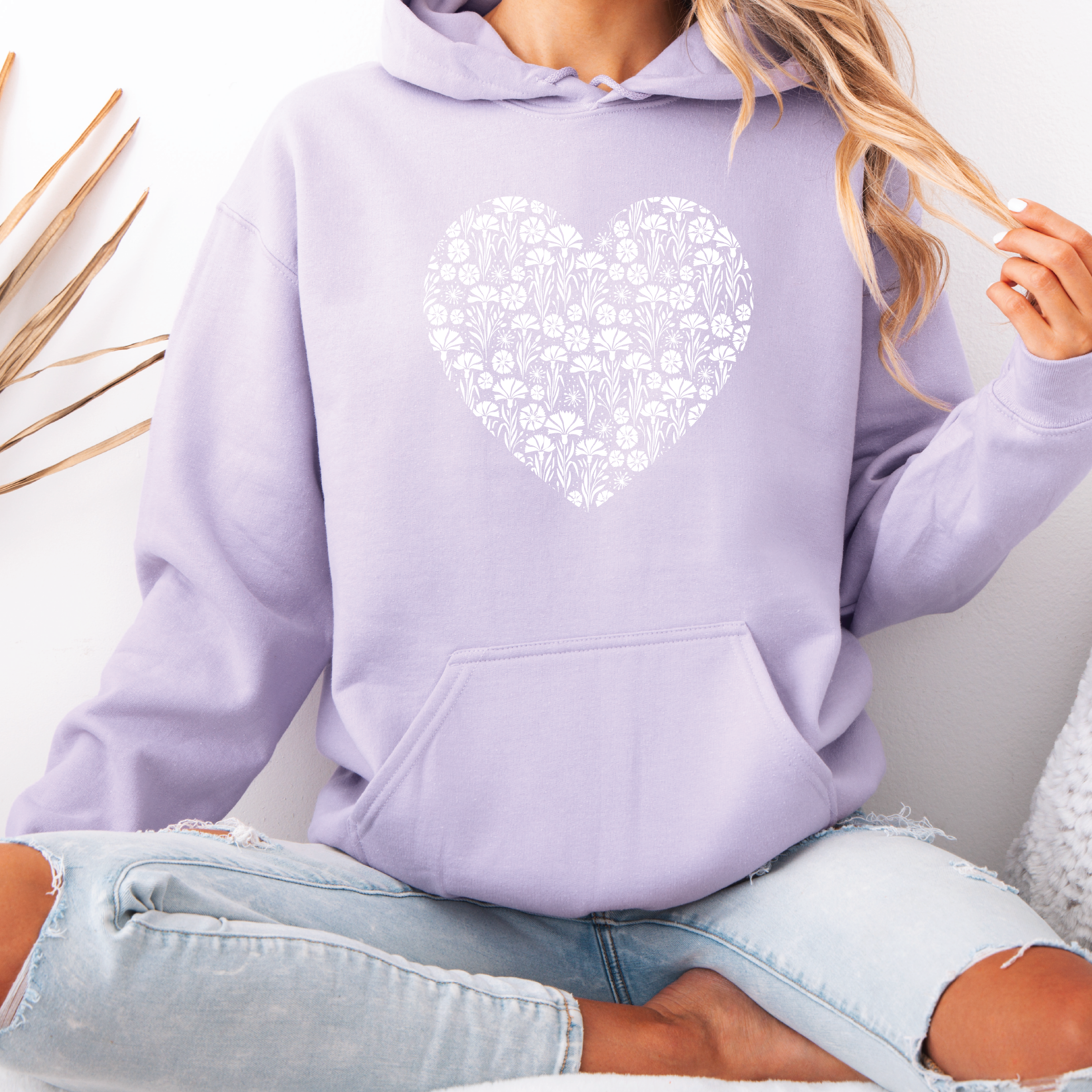 Cornflower Heart Classic HOODIE