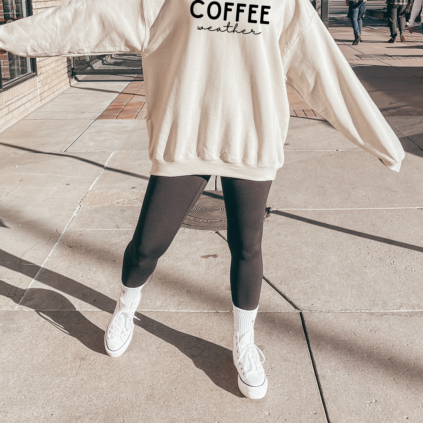 Coffee Weather Classic Crew Neck Sweater