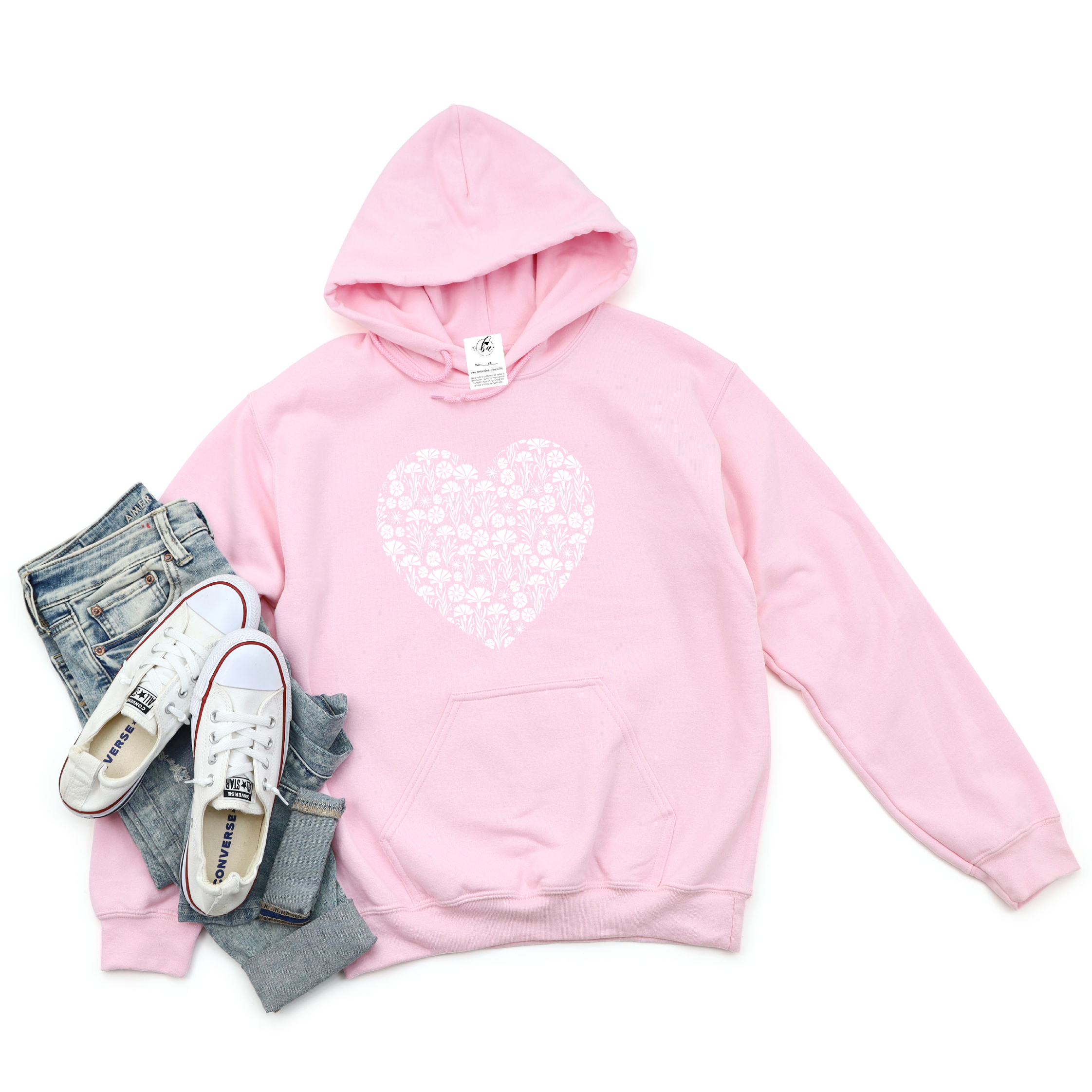 Cornflower Heart Cozy HOODIE