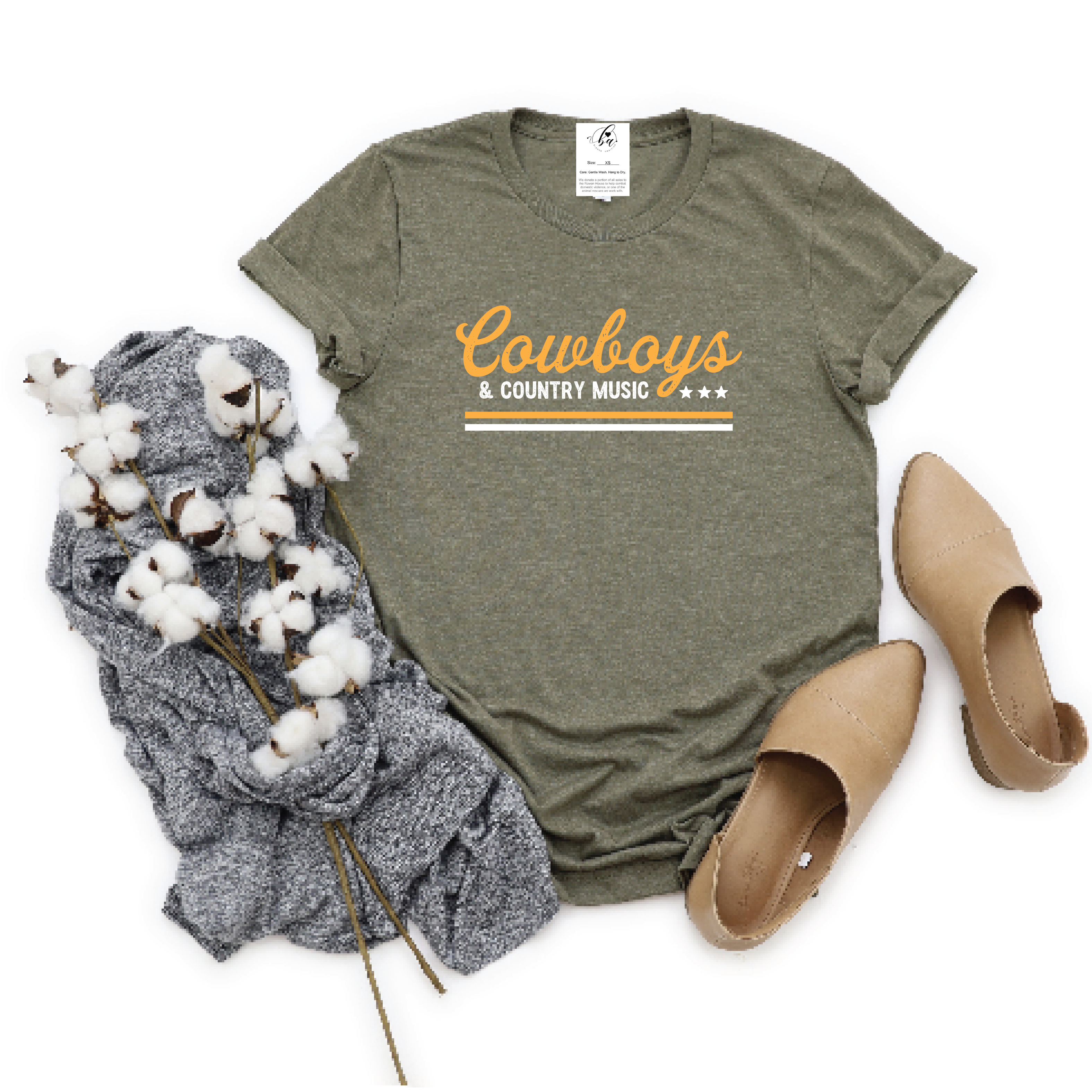 Cowboys & Country Music Tee
