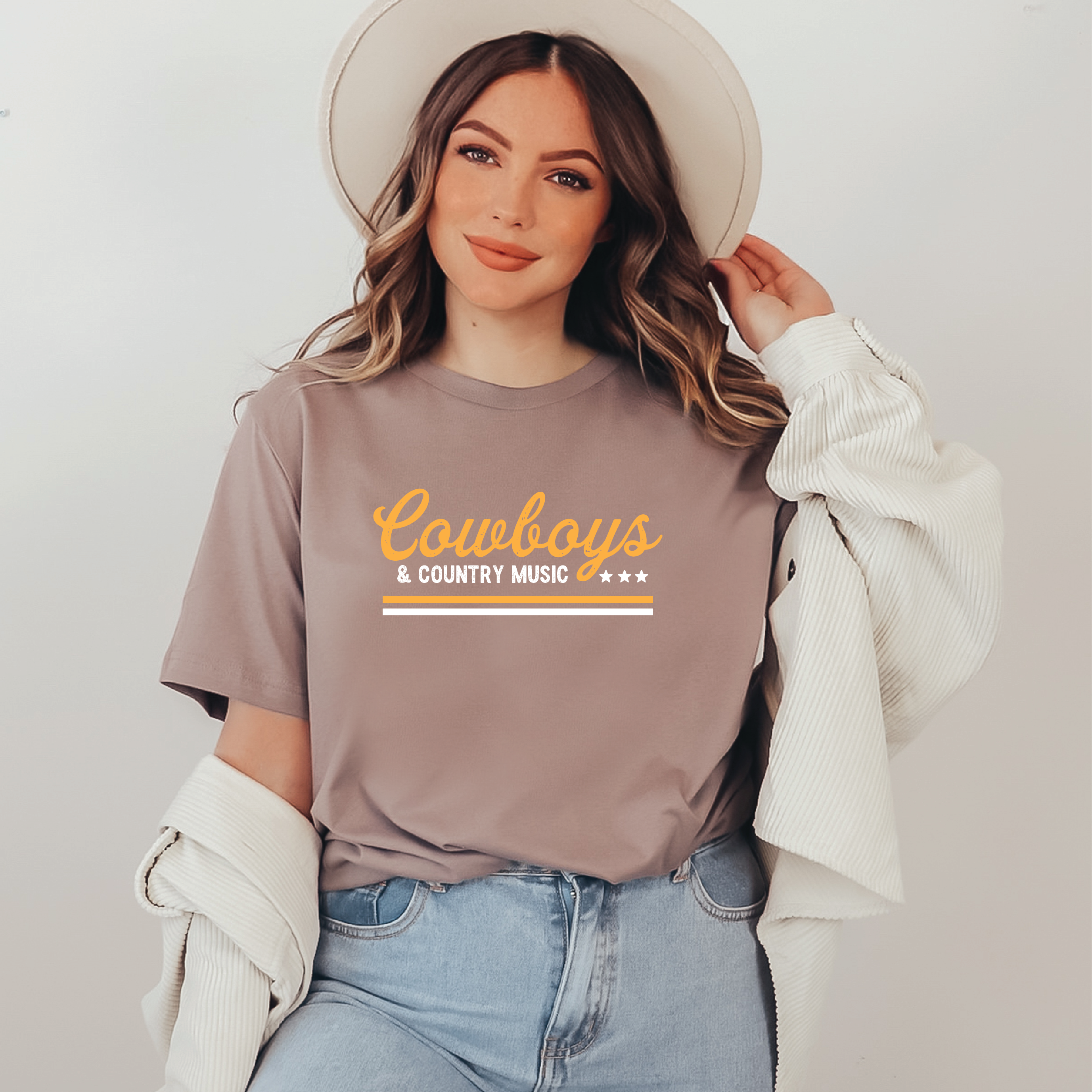 Cowboys & Country Music Tee