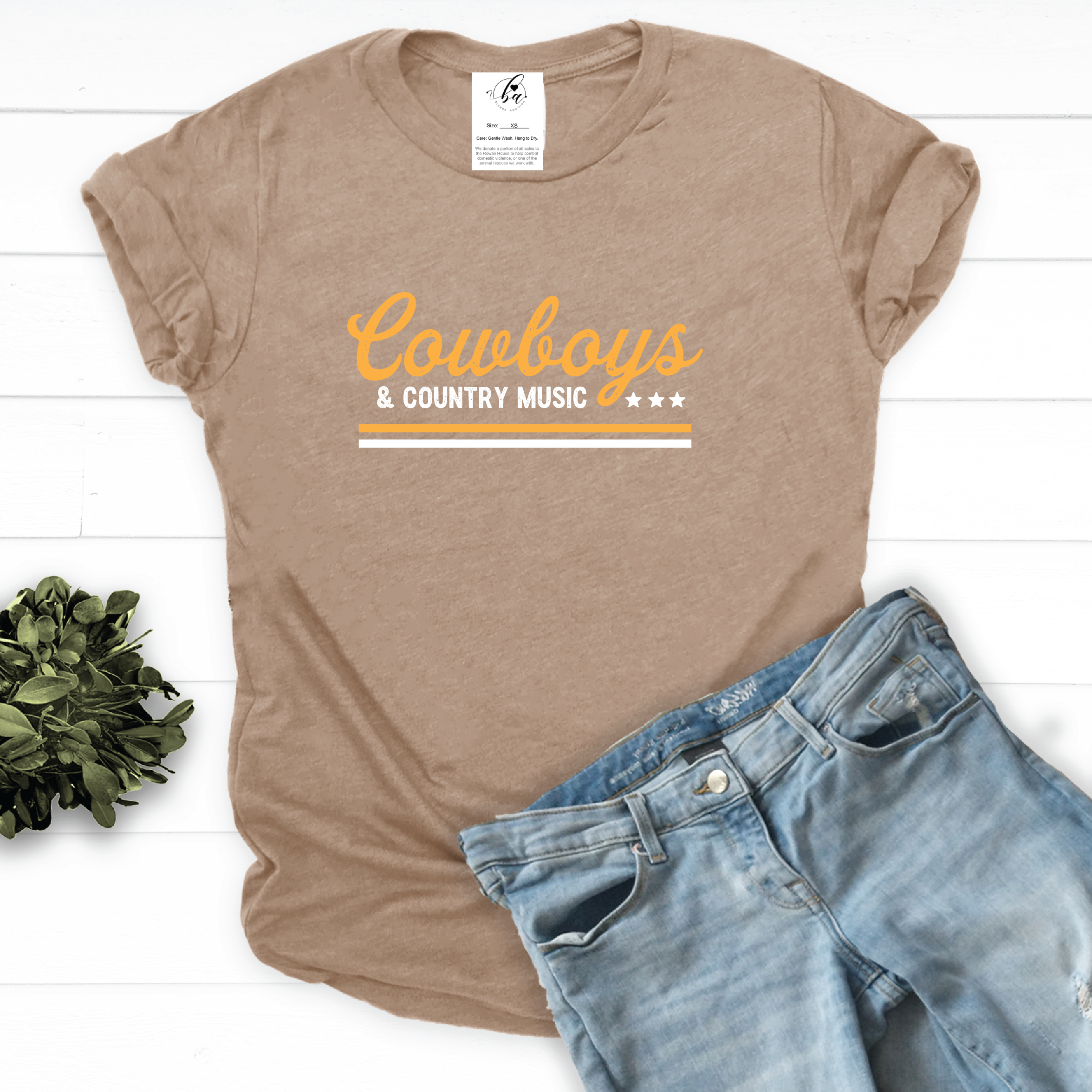 Cowboys & Country Music Tee