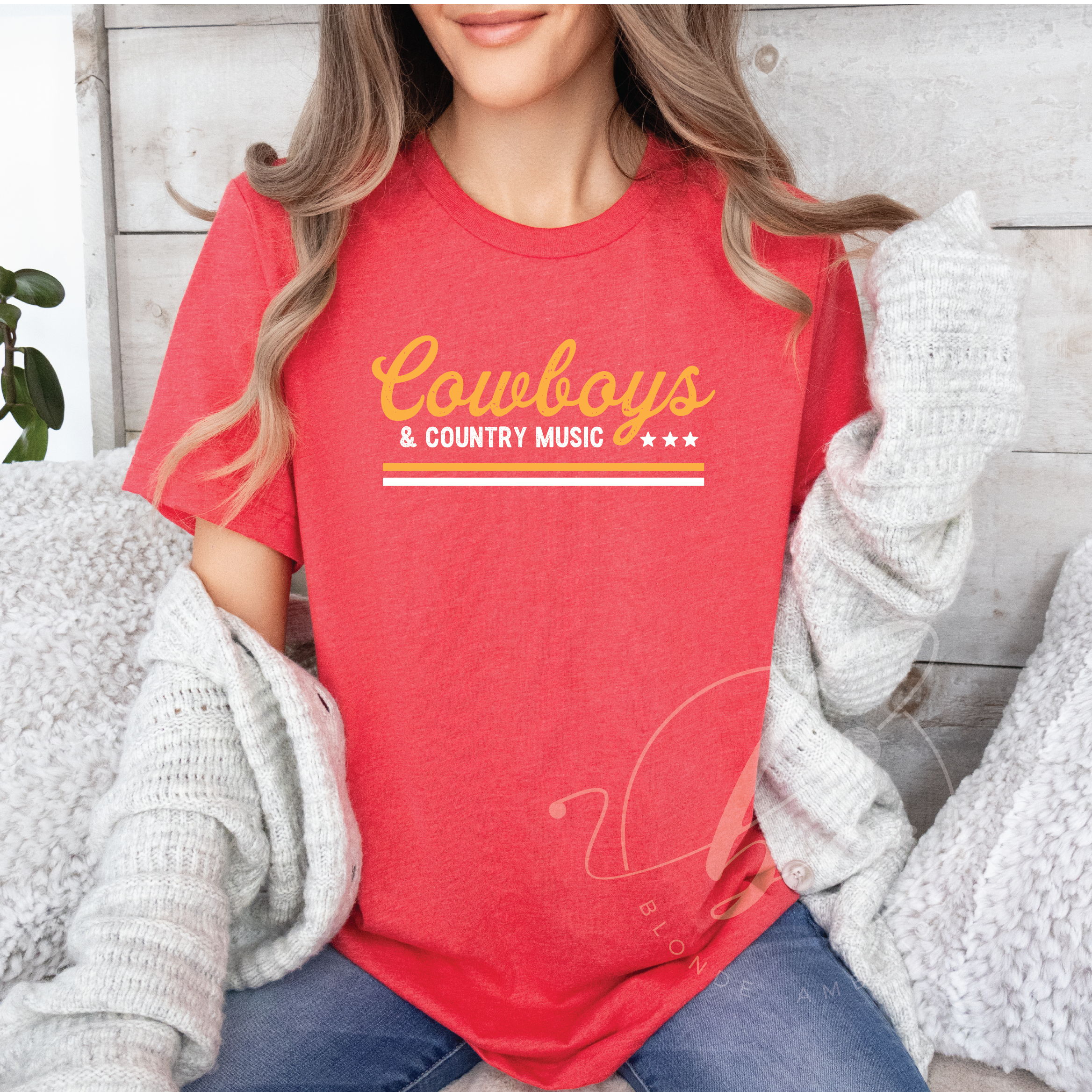 Cowboys & Country Music Tee