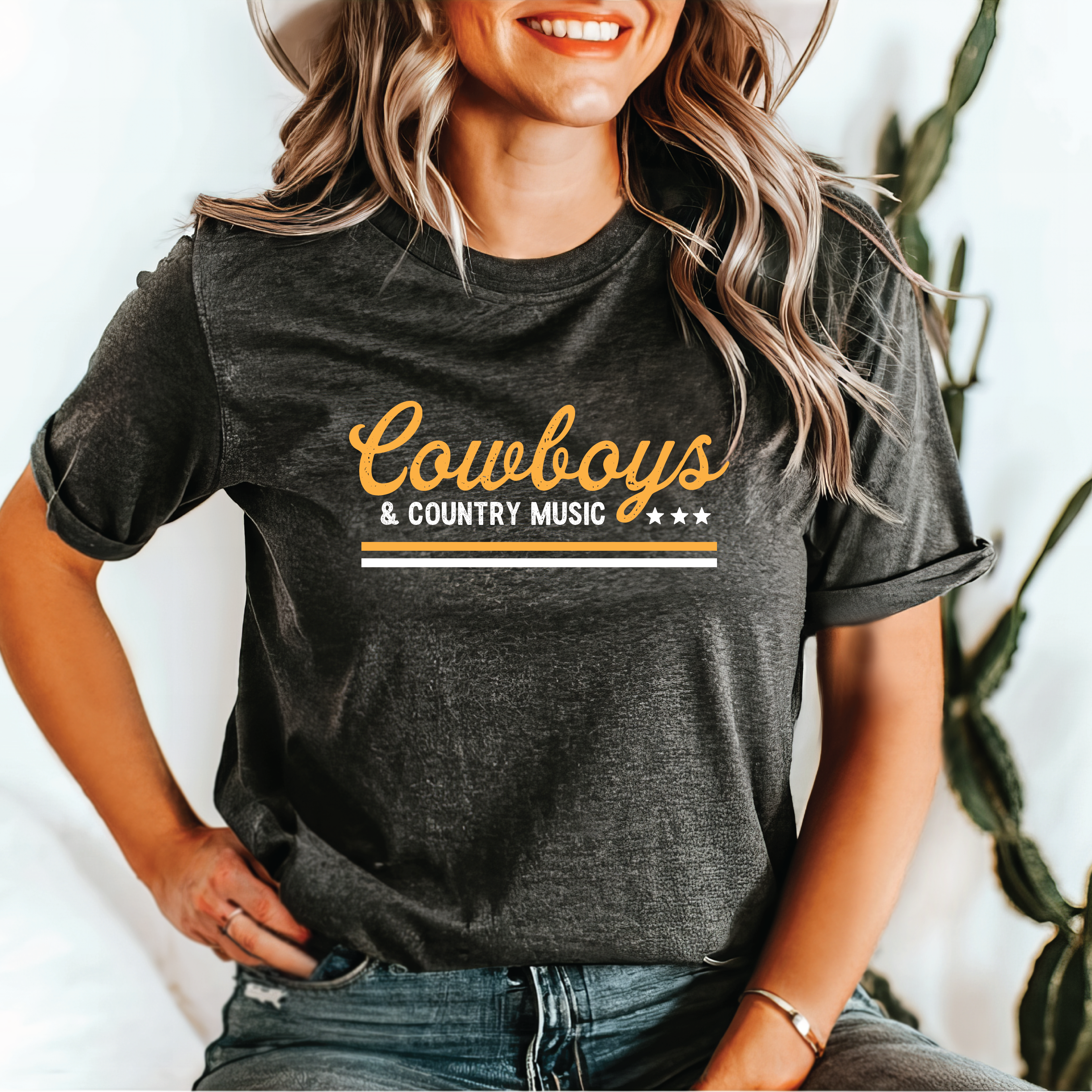 Cowboys & Country Music Tee