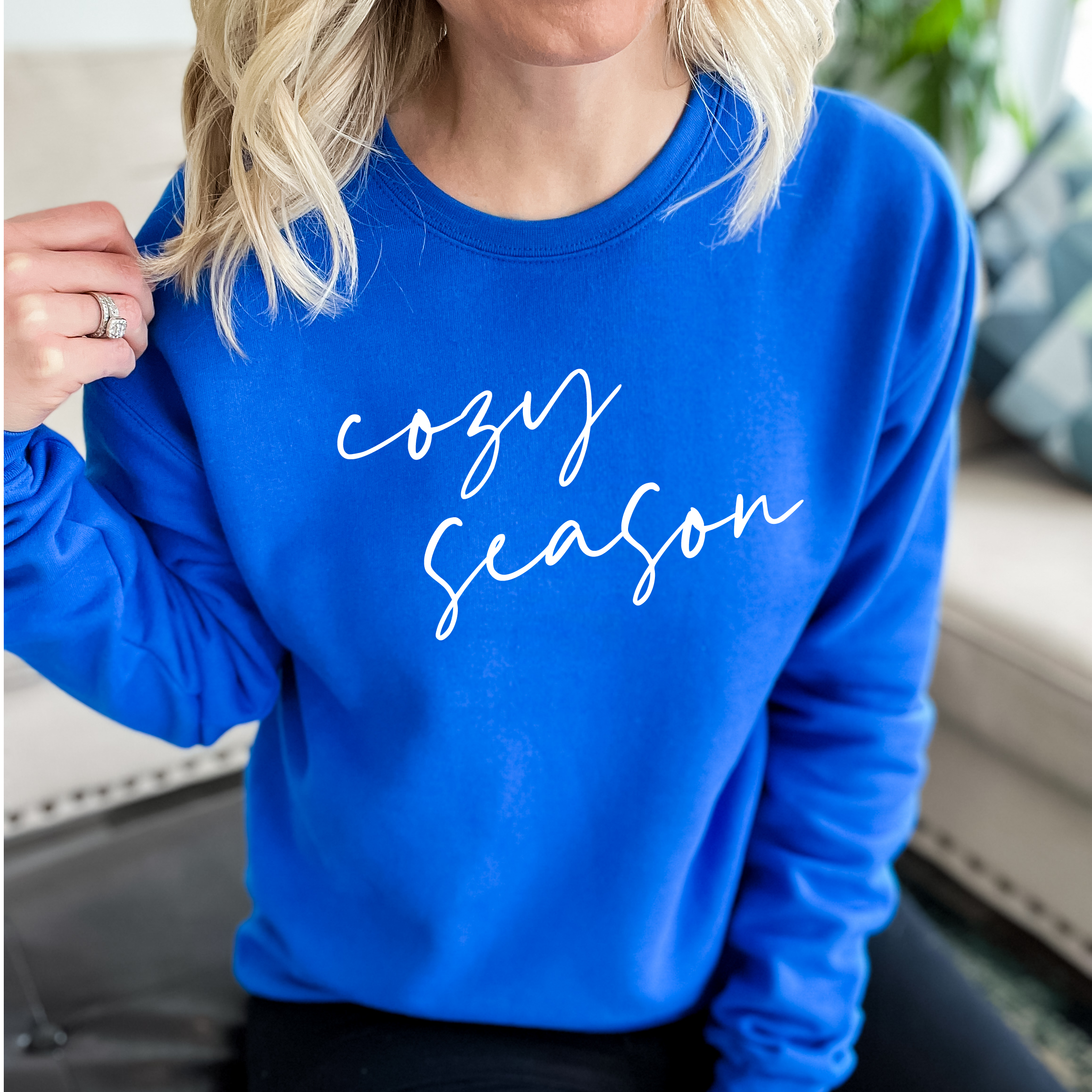 Cozy Season Cozy Crew Neck Sweater