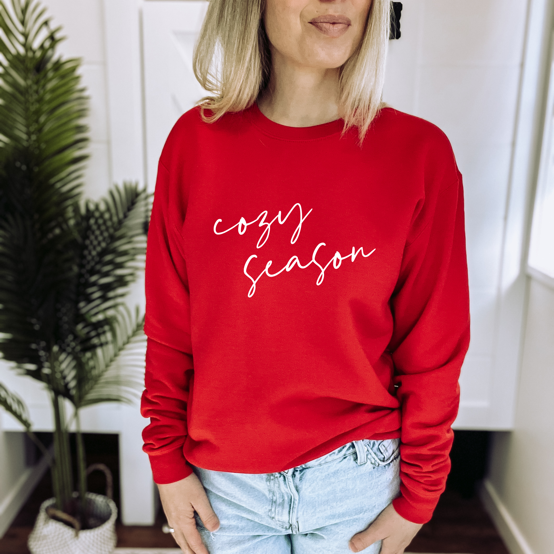 Cozy Season Cozy Crew Neck Sweater