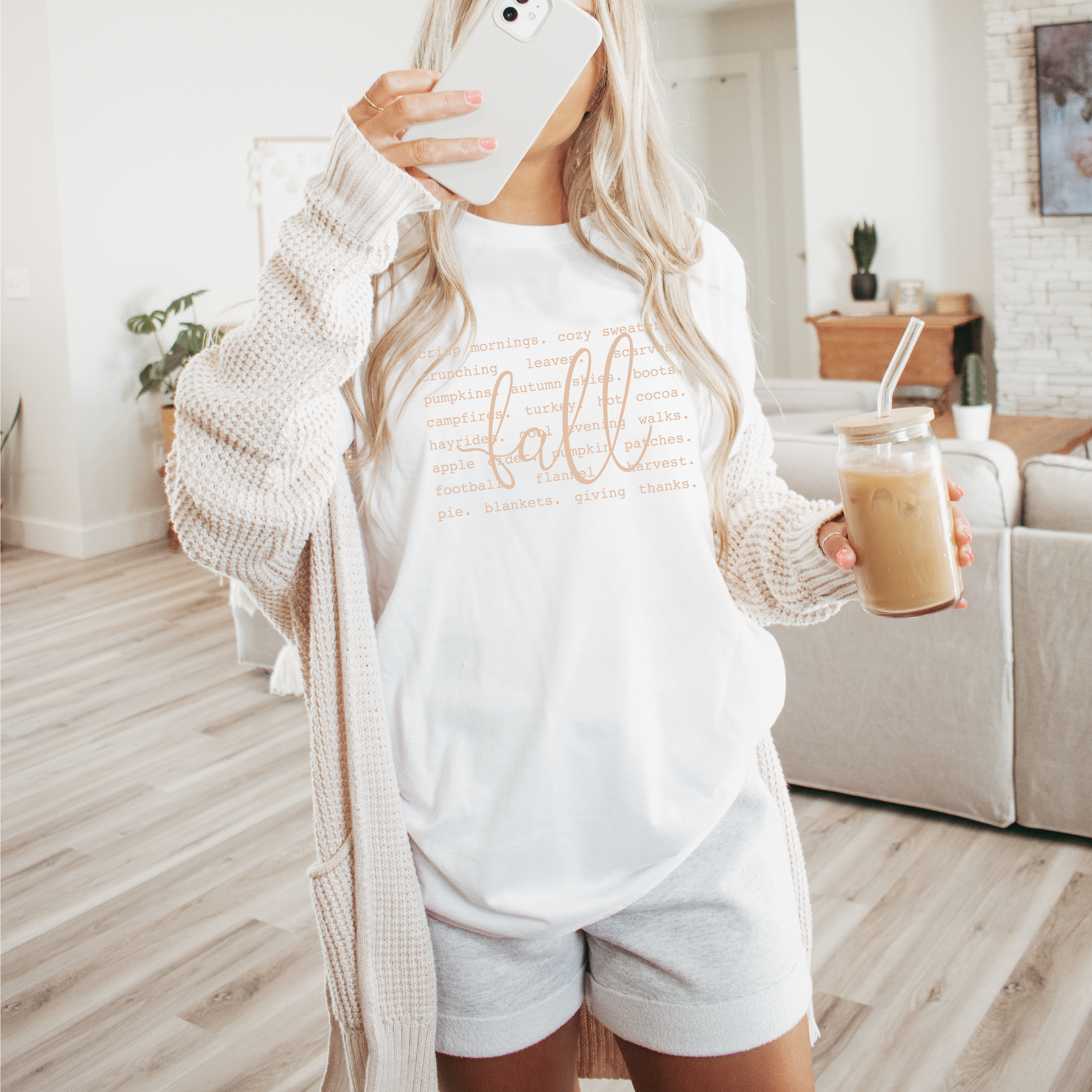 Fall Words Tee