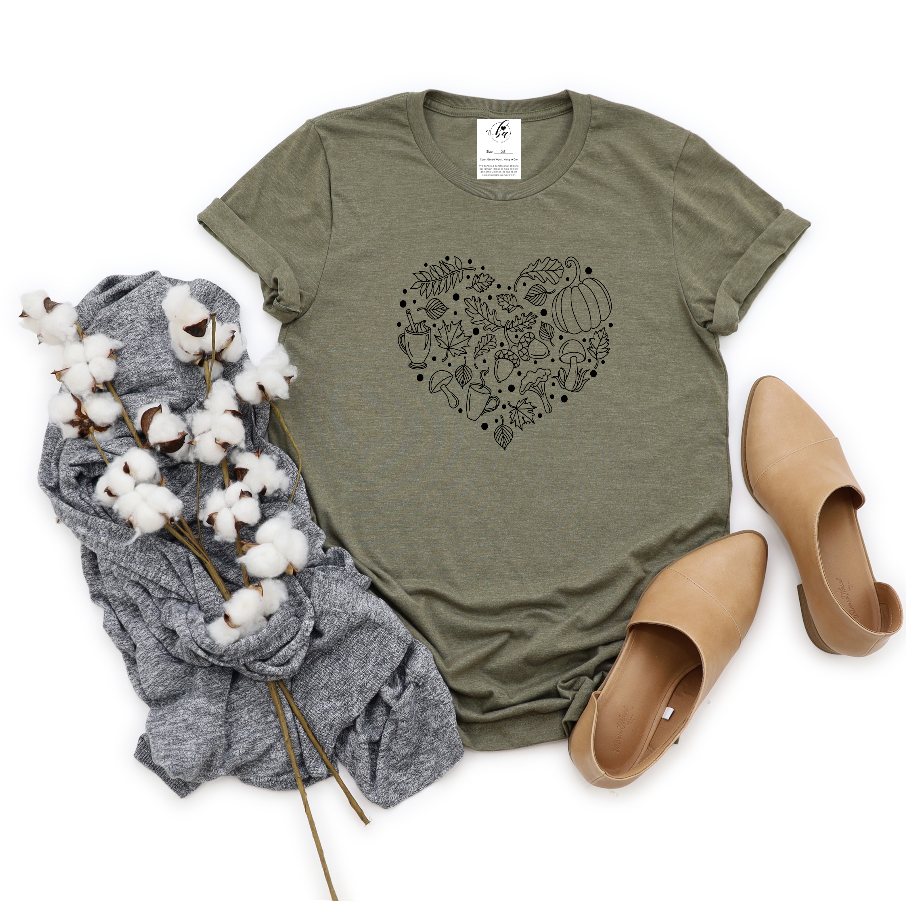 Fall Heart Tee