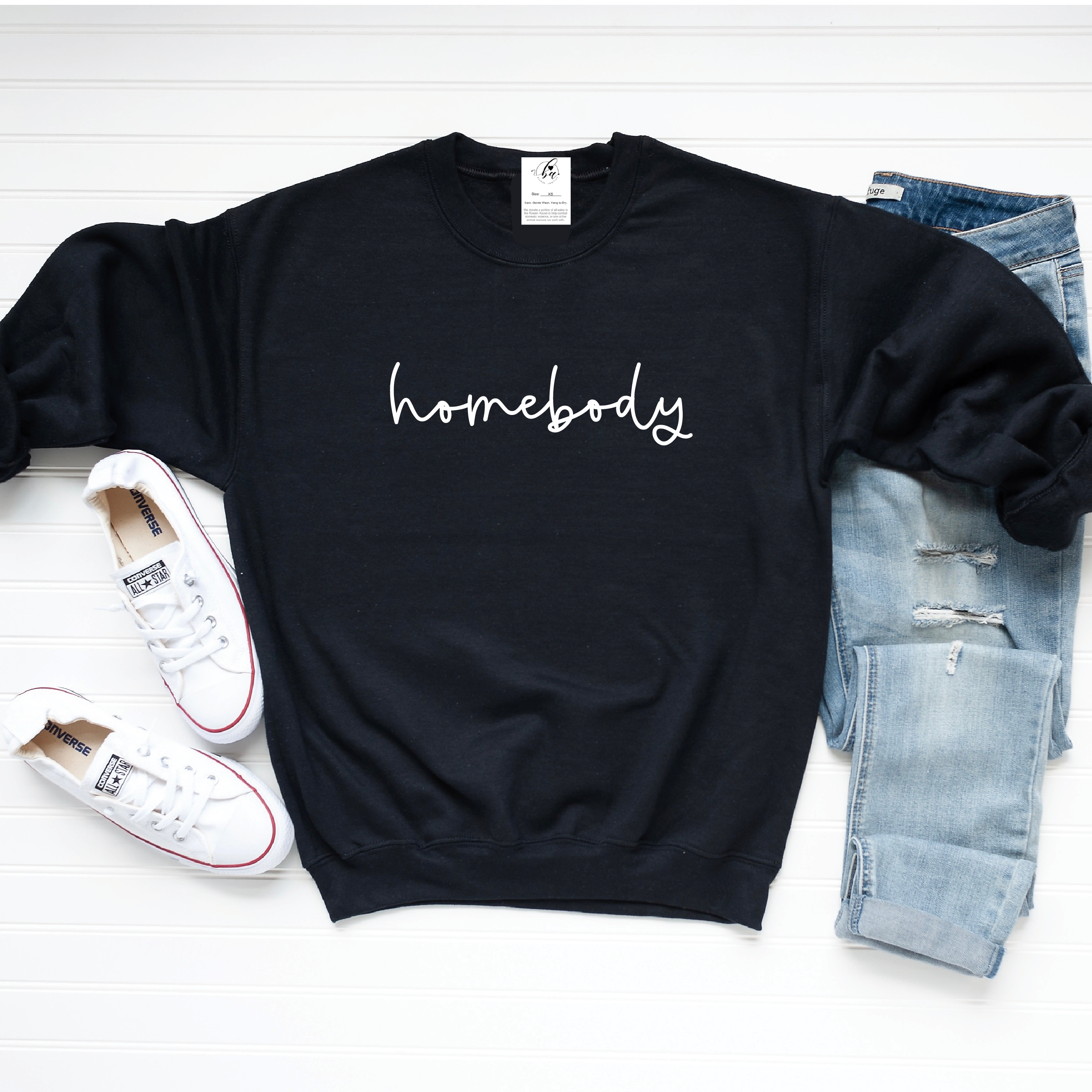 Homebody Cozy Crew Neck Sweater