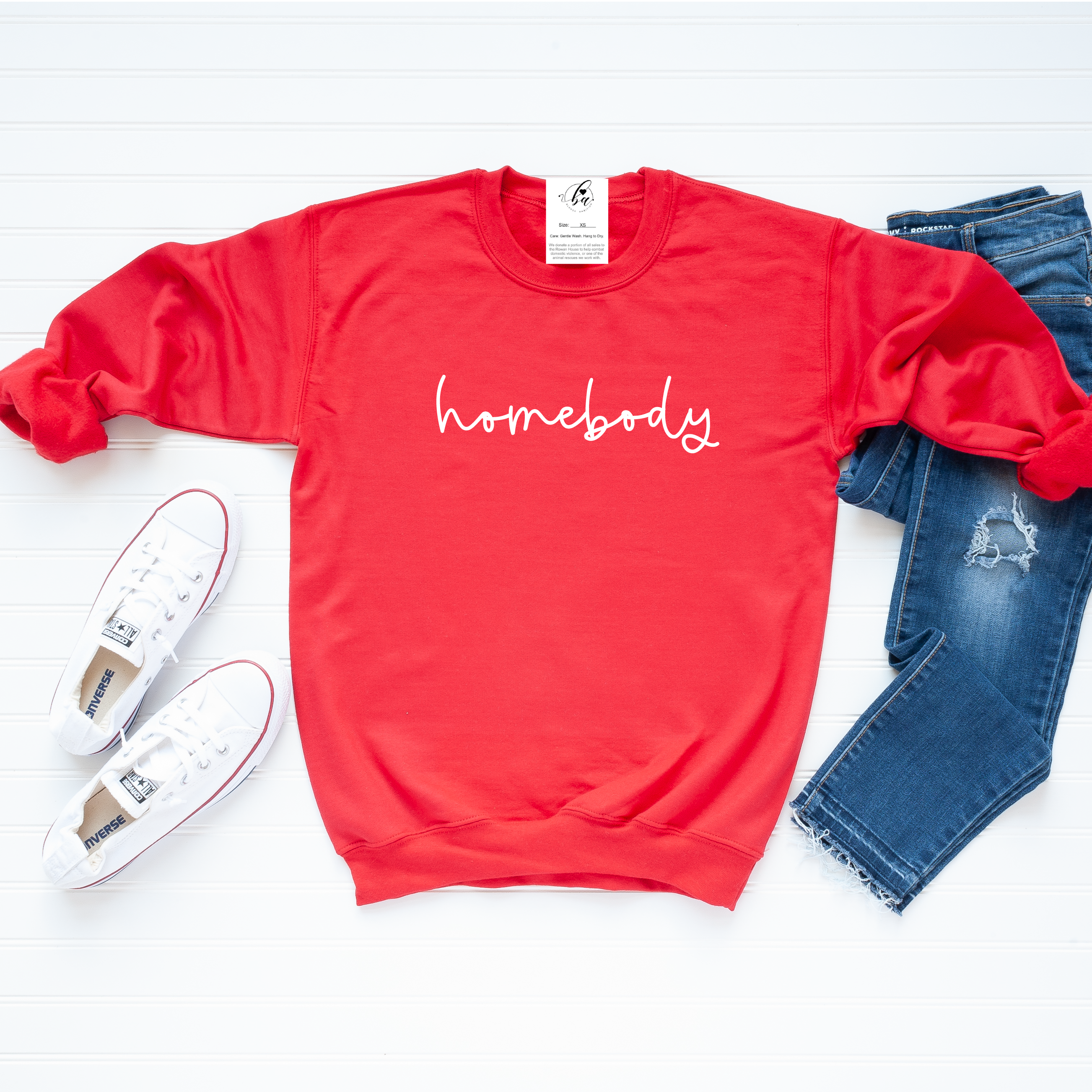 Homebody Cozy Crew Neck Sweater