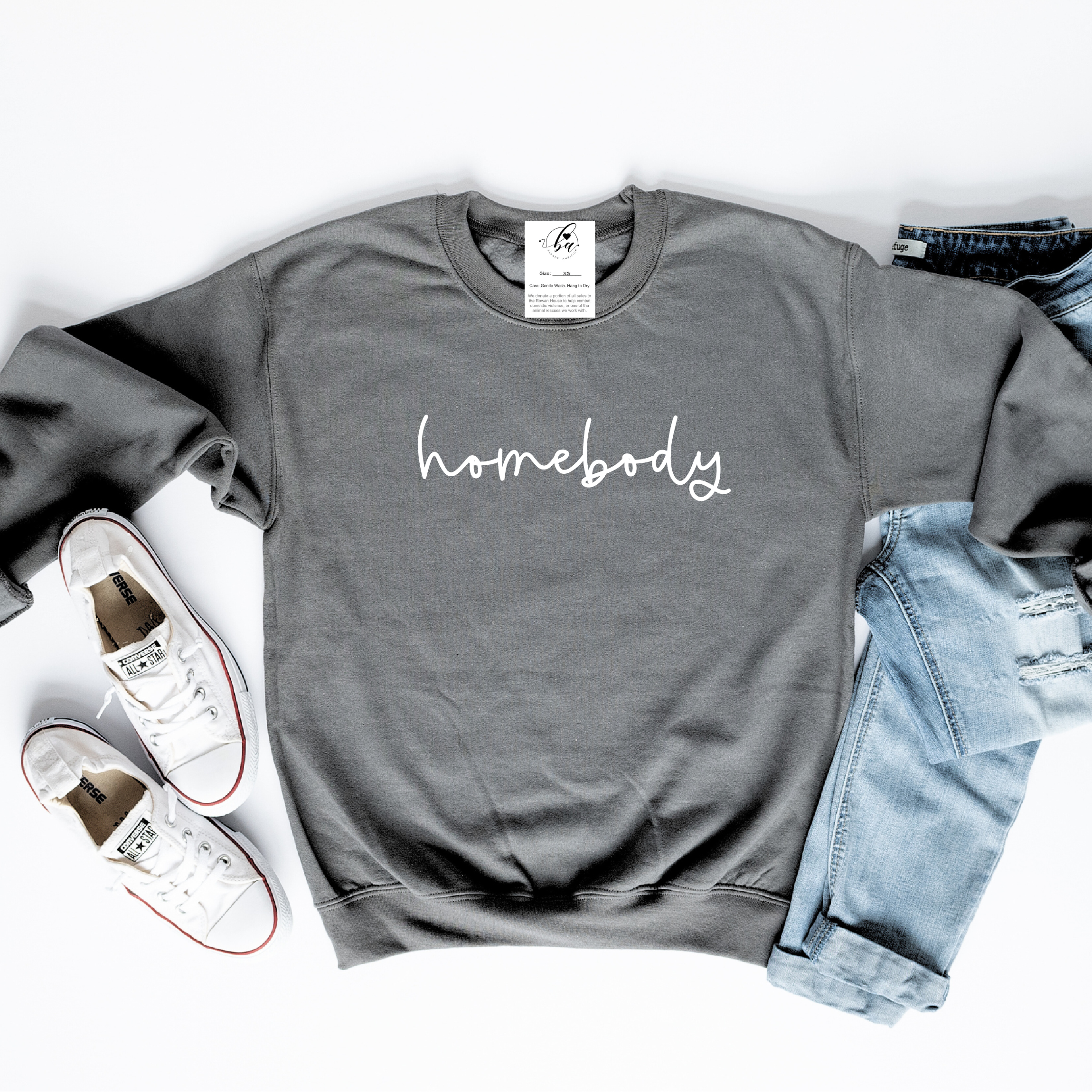Homebody Cozy Crew Neck Sweater