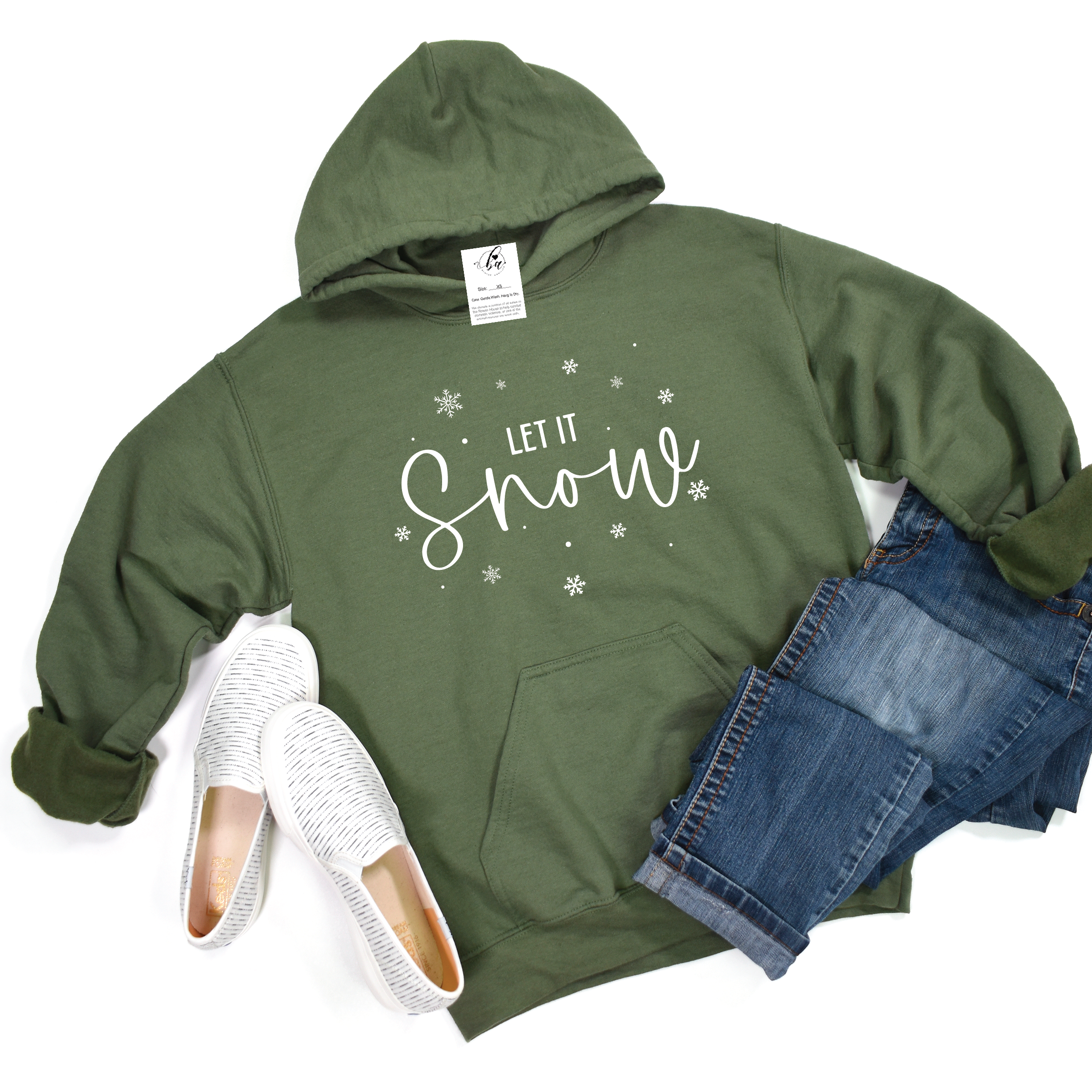 Let It Snow Cozy Hoodie