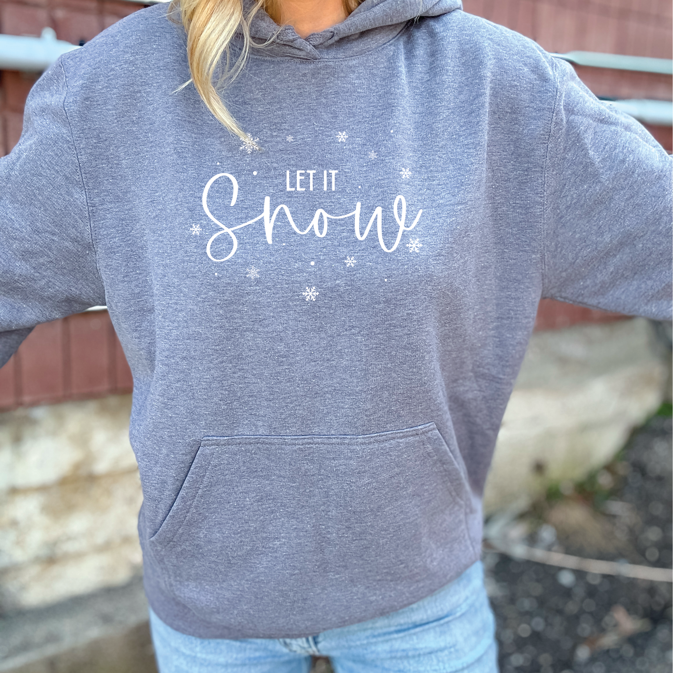 Let It Snow Cozy Hoodie