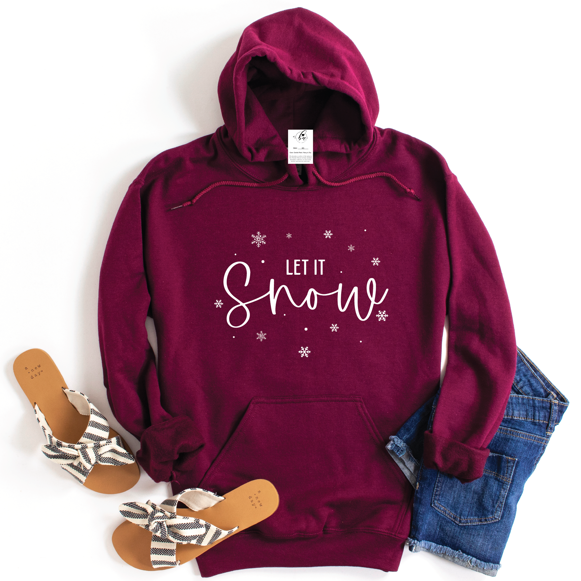Let It Snow Cozy Hoodie