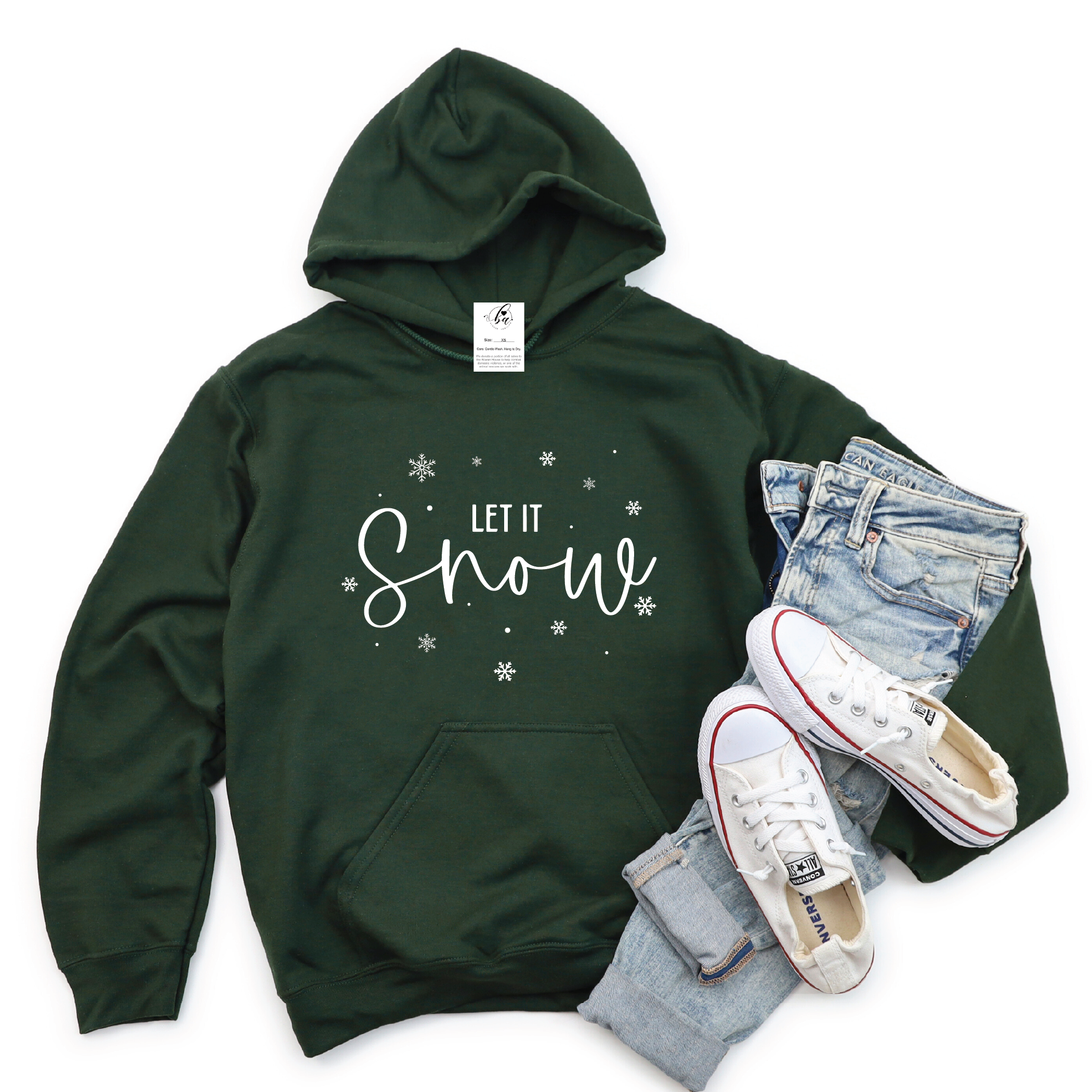 Let It Snow Cozy Hoodie