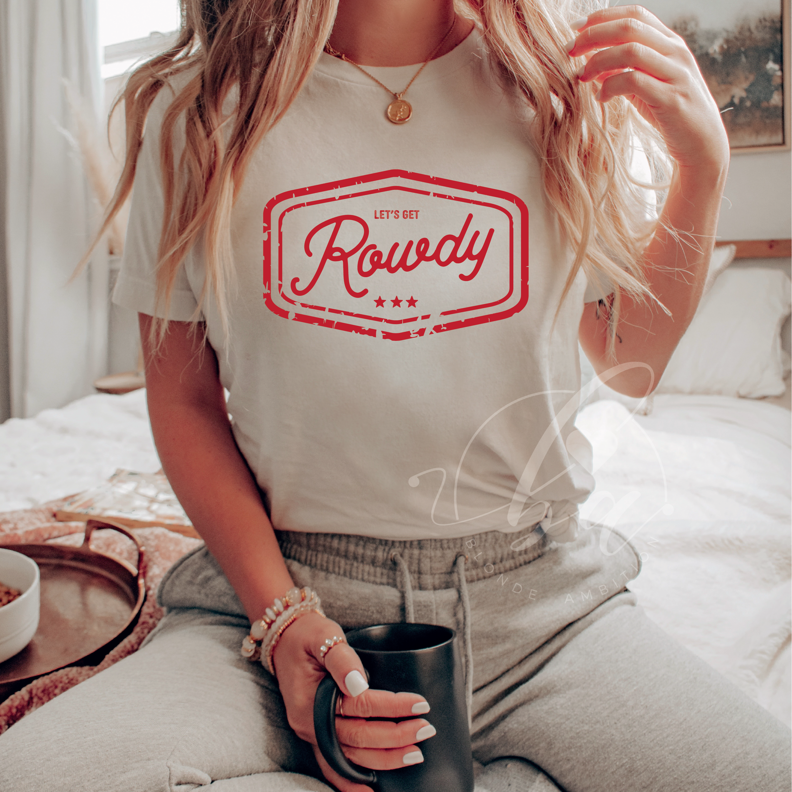 Lets Get Rowdy Tee