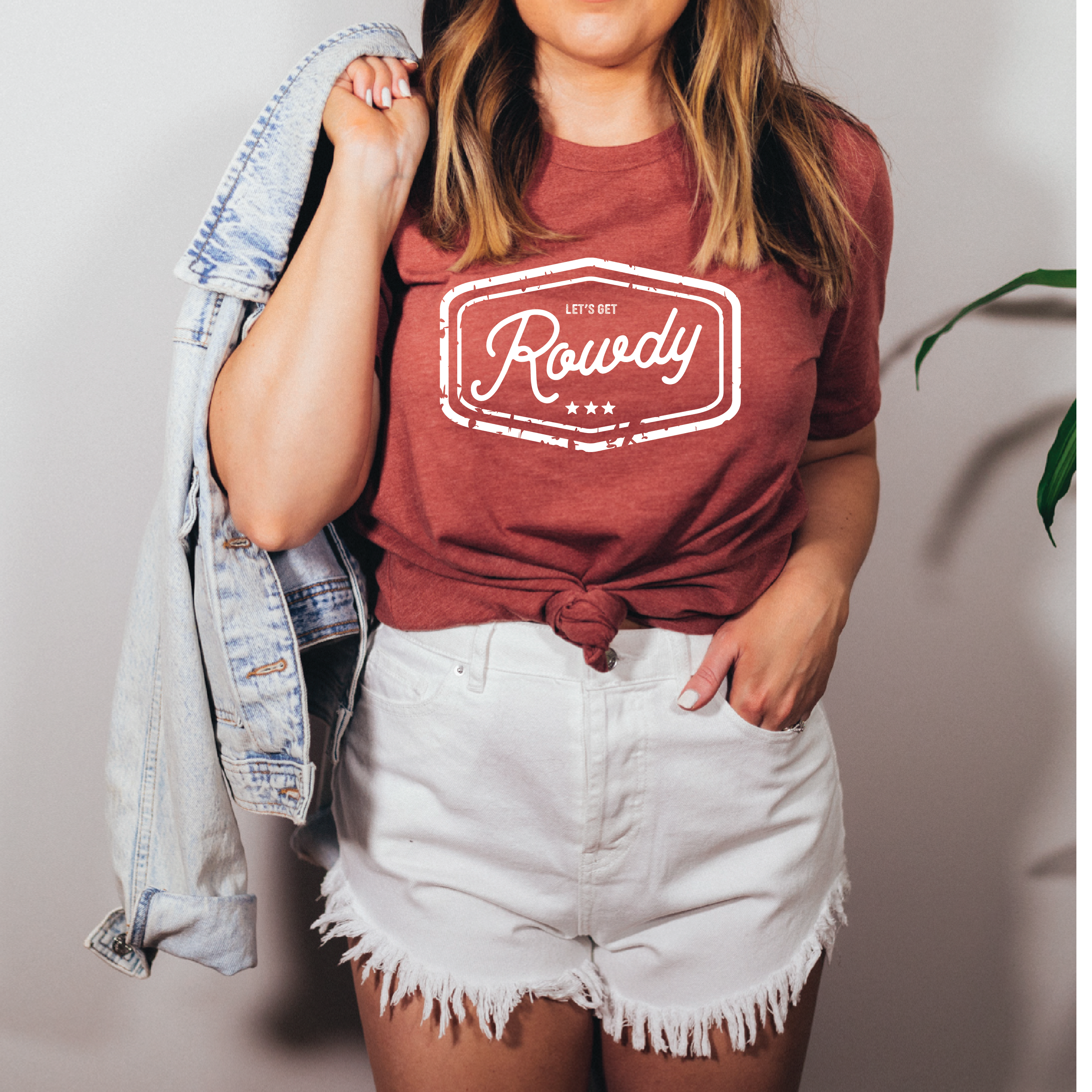 Lets Get Rowdy Tee