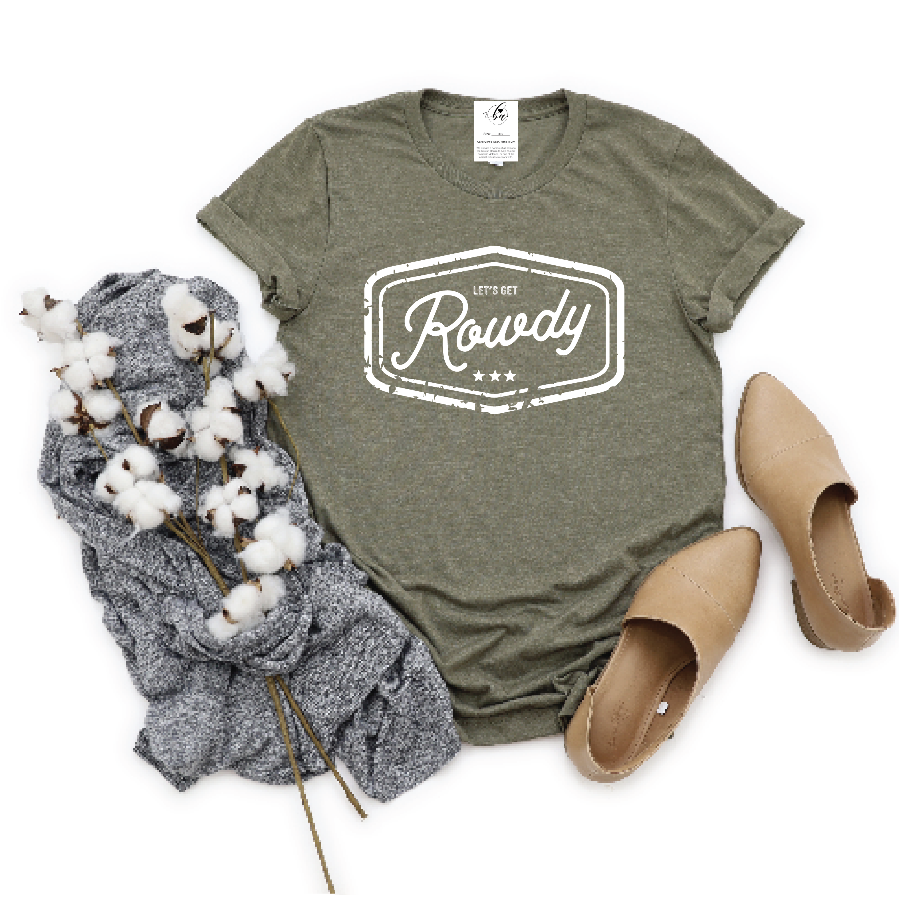 Lets Get Rowdy Tee