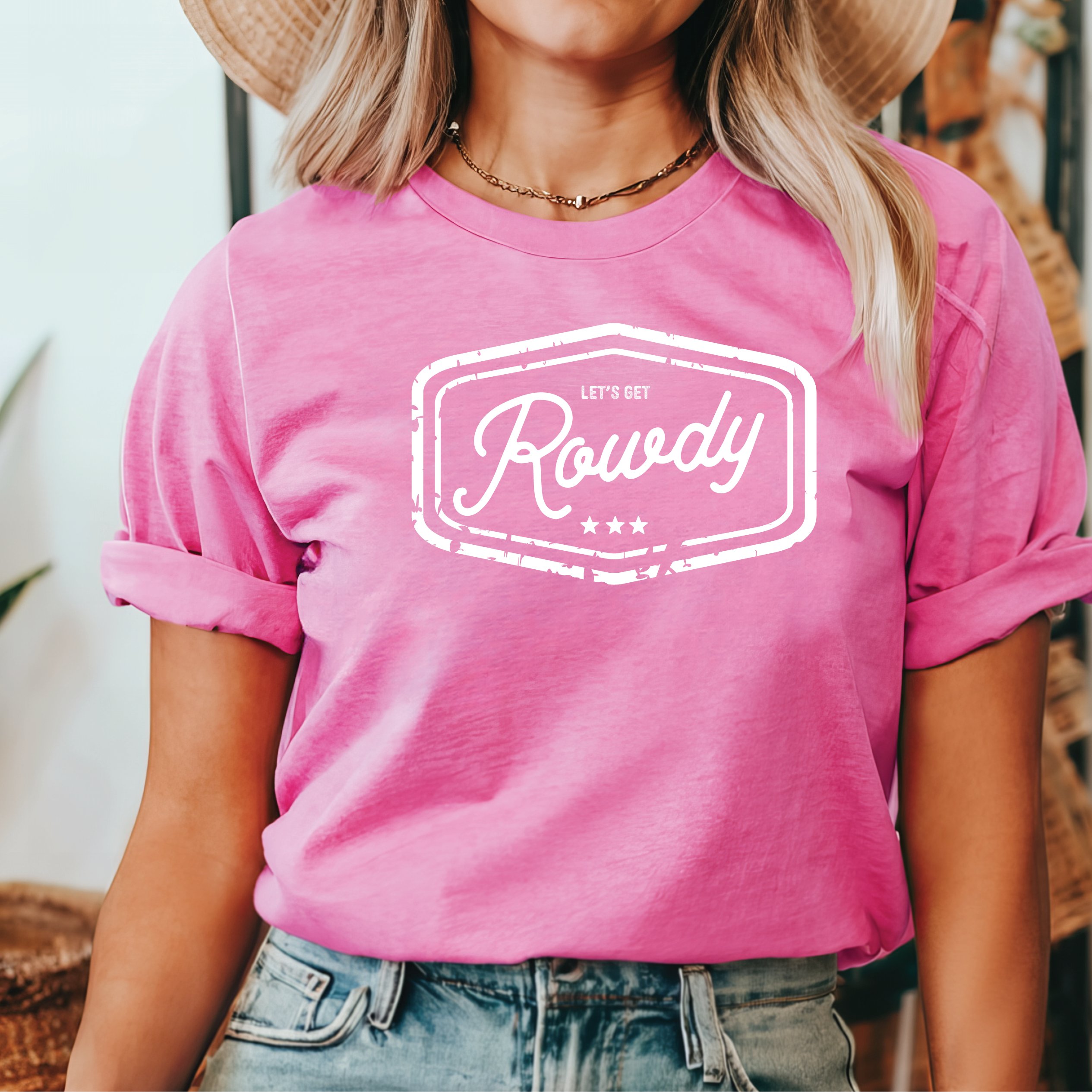 Lets Get Rowdy Tee