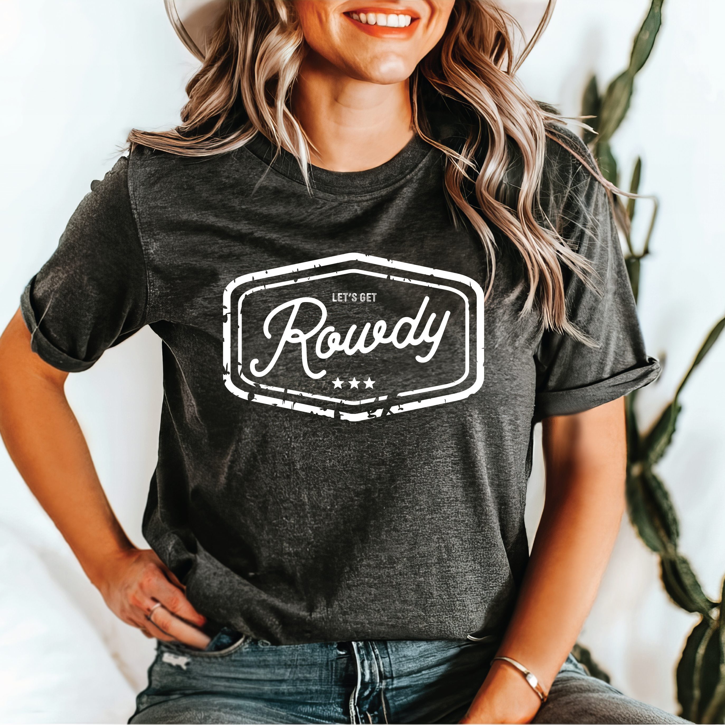 Lets Get Rowdy Tee