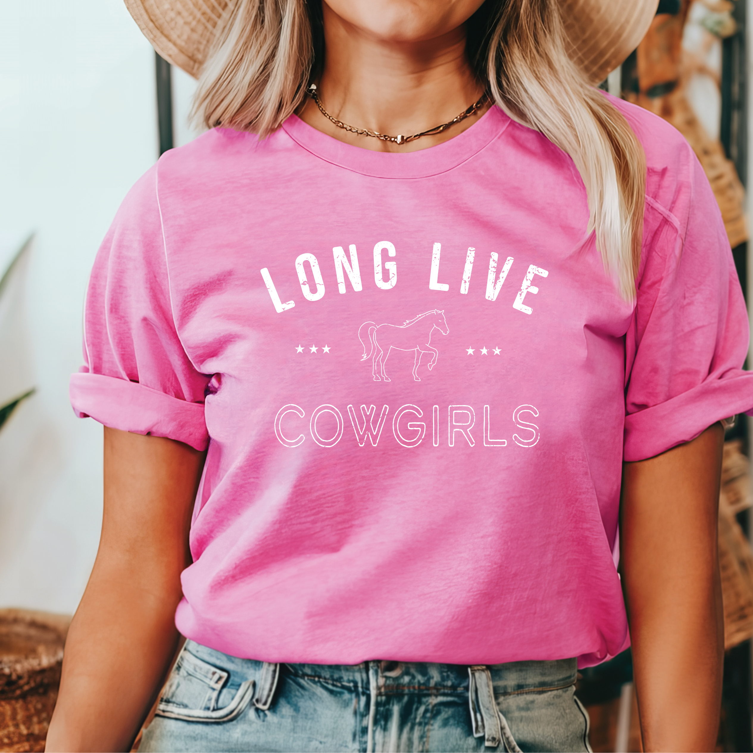 Long Live Cowgirls Tee