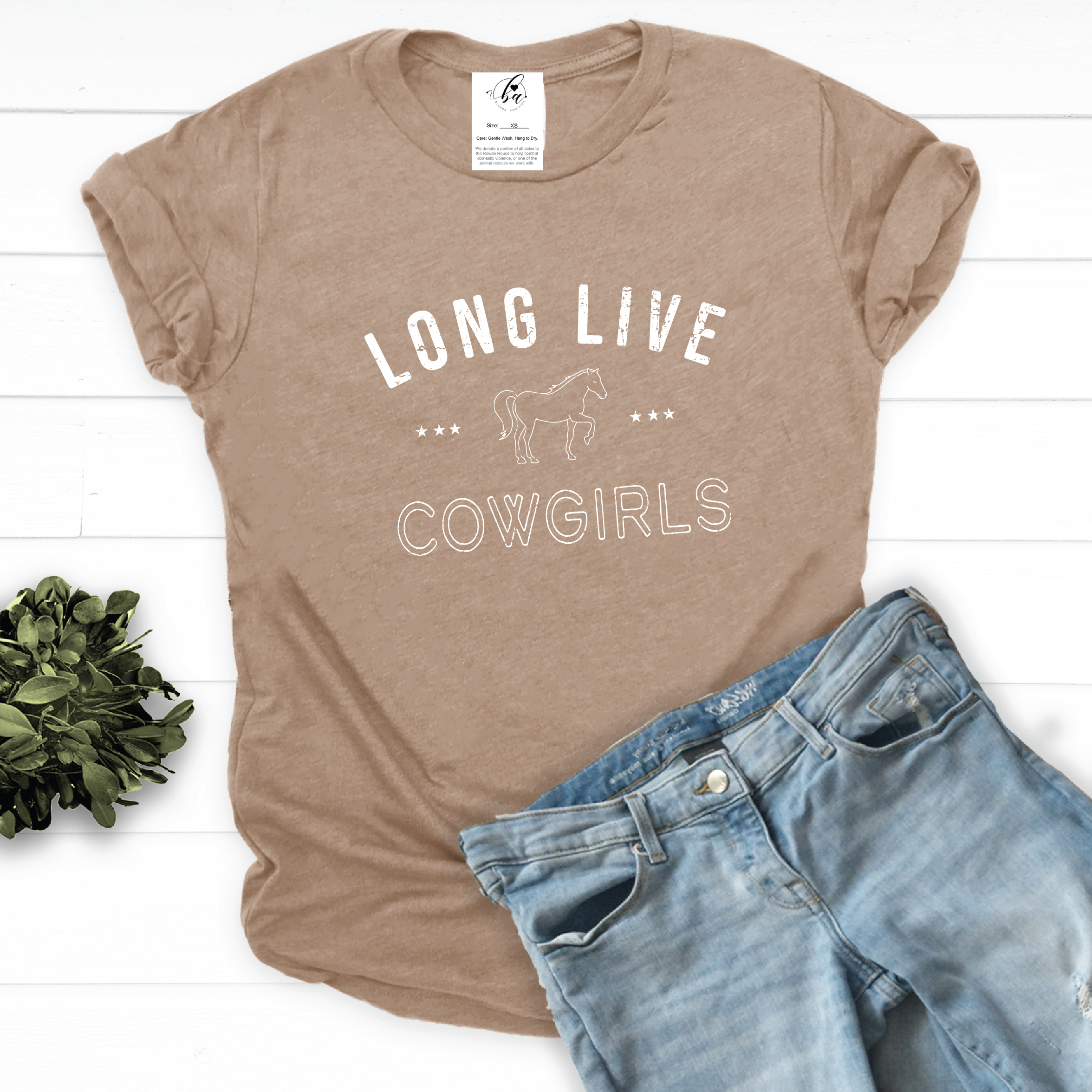Long Live Cowgirls Tee